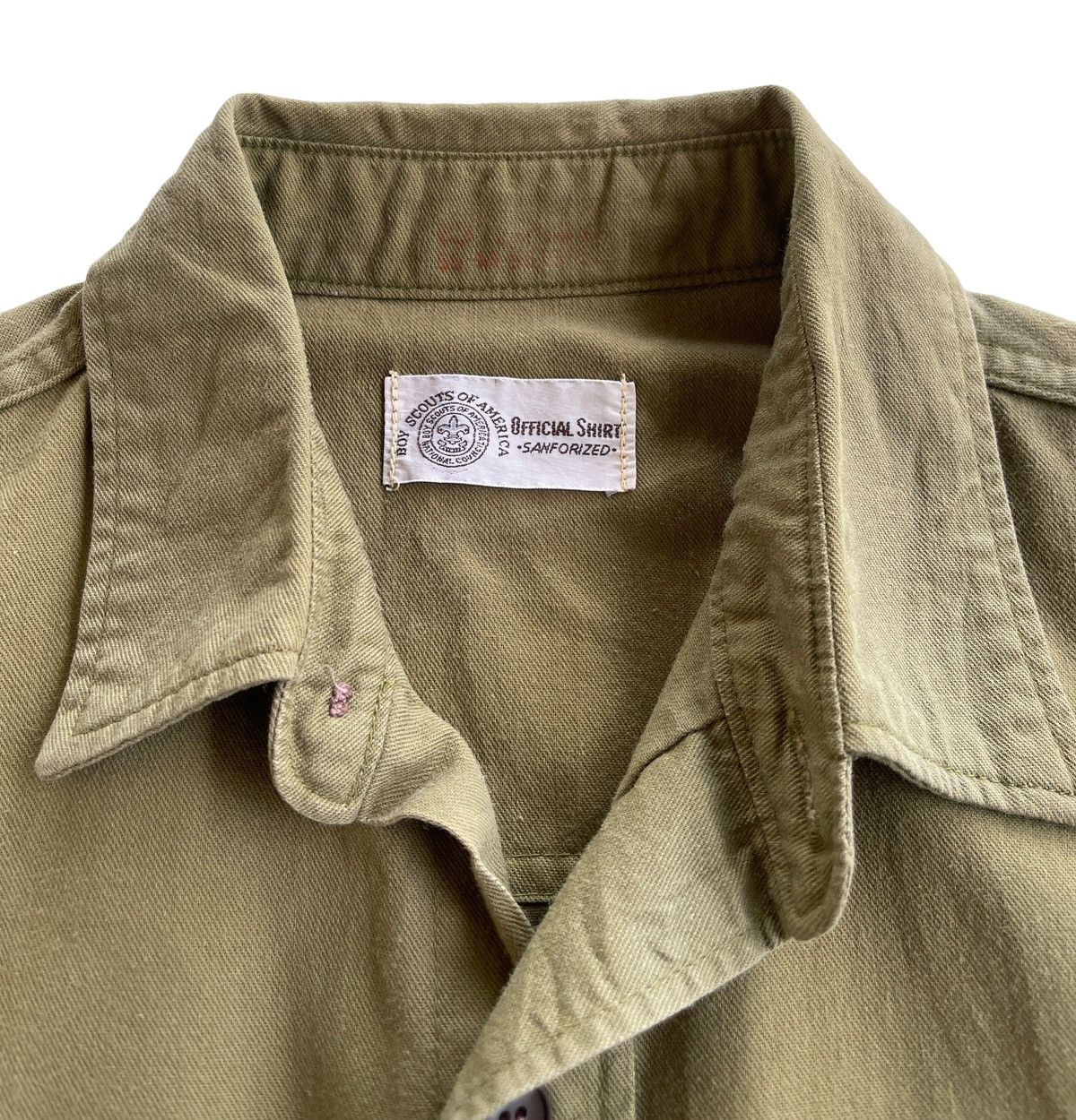 Vintage Vintage 60s Boy Scouts America Official Sanforized Shirt Size US S / EU 44-46 / 1 - 2 Thumbnail