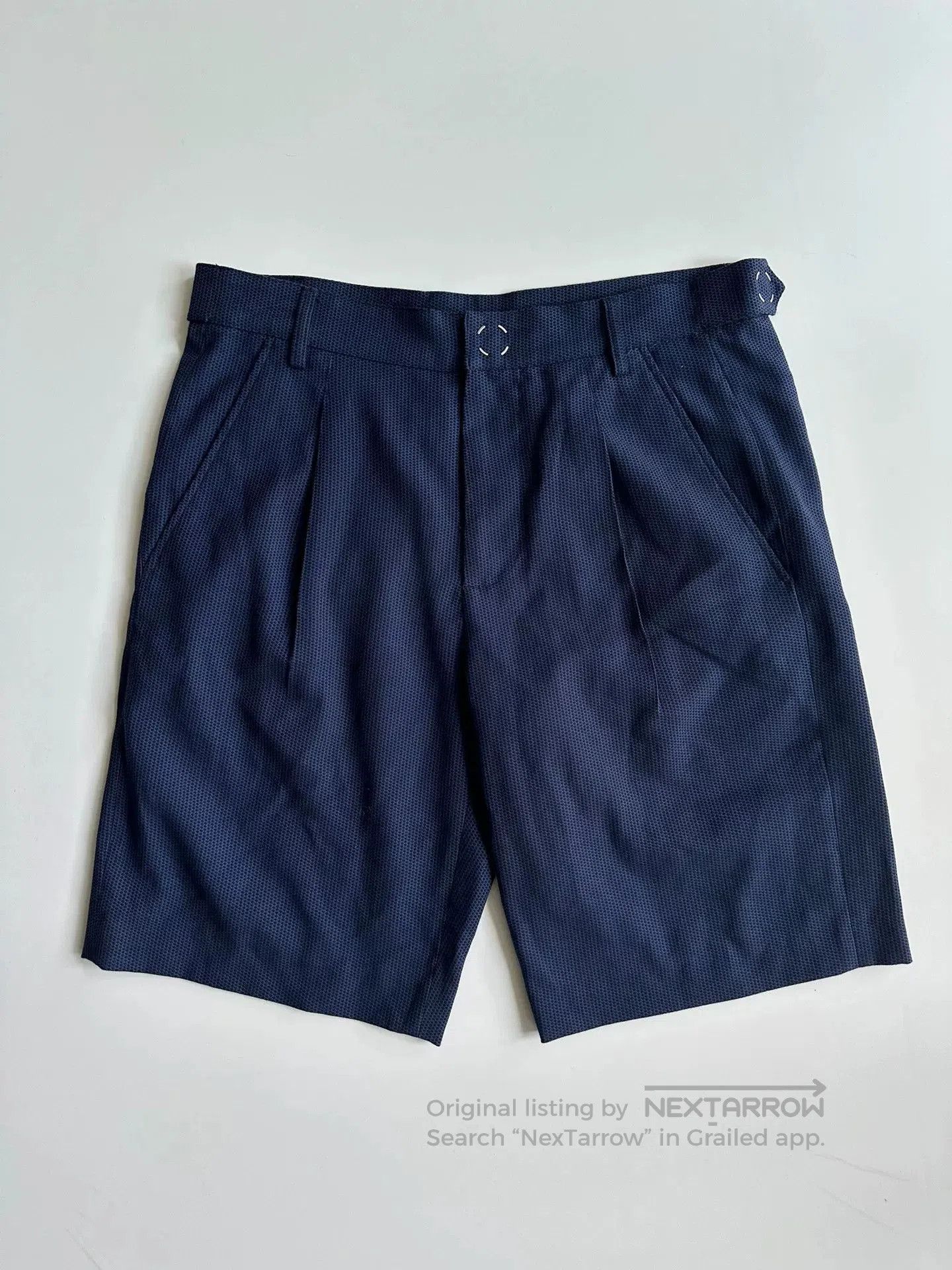 Raf Simons RAF SIMONS Men's Navy Shorts. Size US 30 / EU 46 - 1 Thumbnail