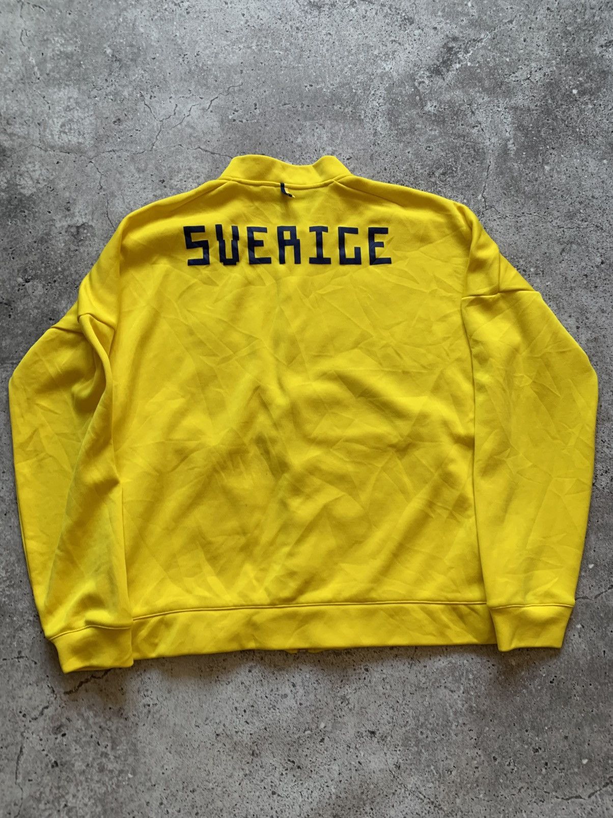 Adidas 🔥ADIDAS SWEDEN 2018 TRACK TOP BLOCKCORE JACKET Size US XL / EU 56 / 4 - 7 Thumbnail