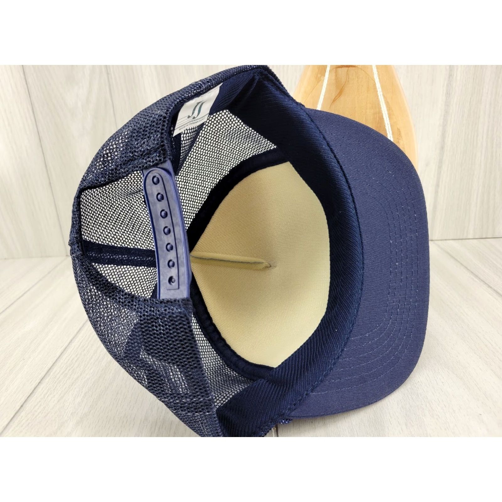 Vintage VINTAGE Operation Desert Storm Hat Snapback Blue Trucker Adjustable Men Blues Storm Hat Size ONE SIZE - 7 Thumbnail