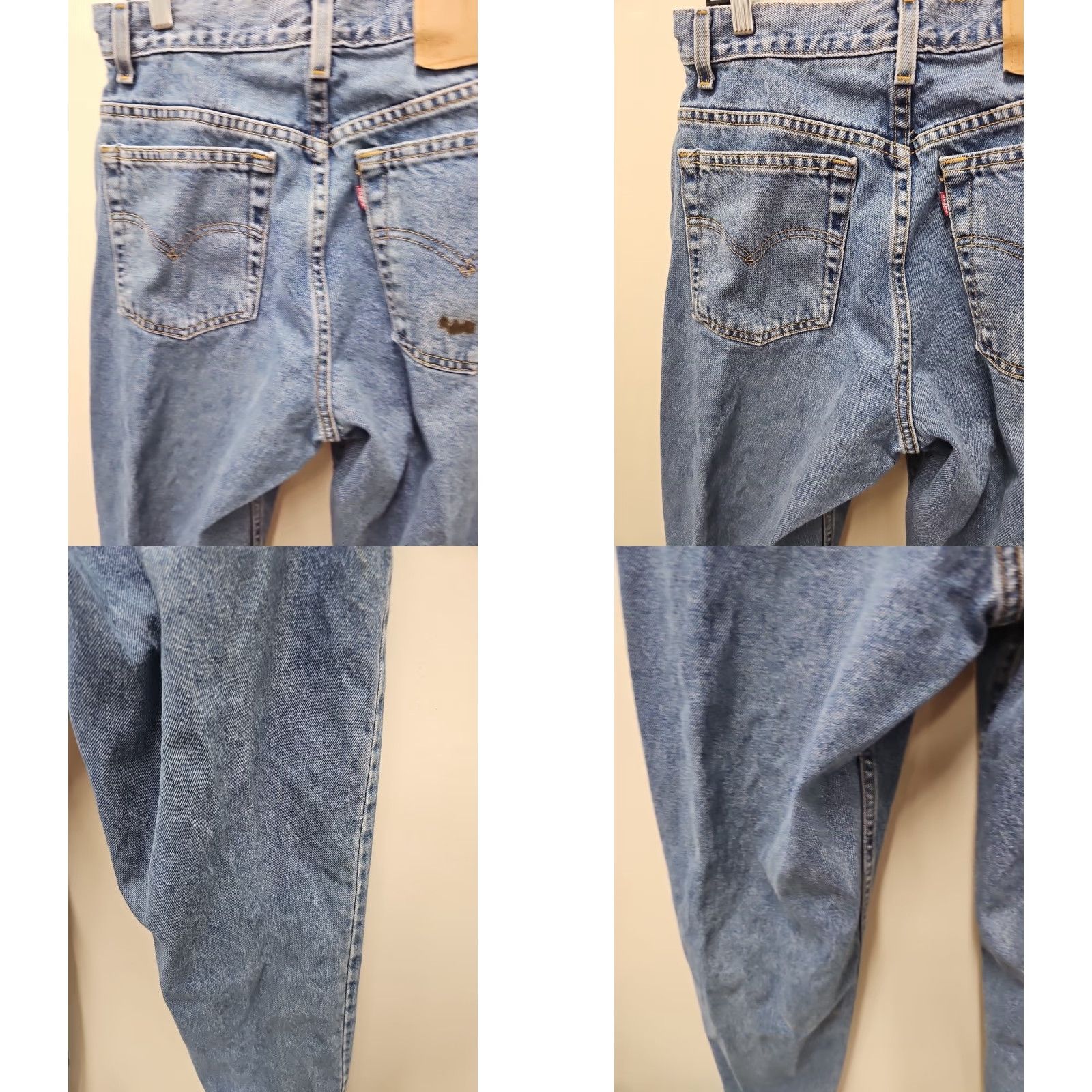 Levi's VINTAGE Levi’s 550 Denim Jeans Women’s Size 12 Regular Blue 5-Pocket Design 90s Size 34" / US 12 / IT 48 - 8 Thumbnail