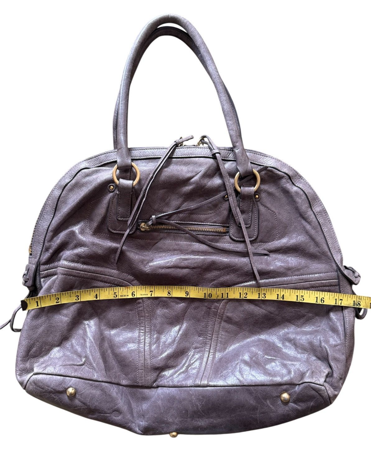 Japanese Brand SAZABY Leather Handbag Shoulder Women Size ONE SIZE - 5 Thumbnail