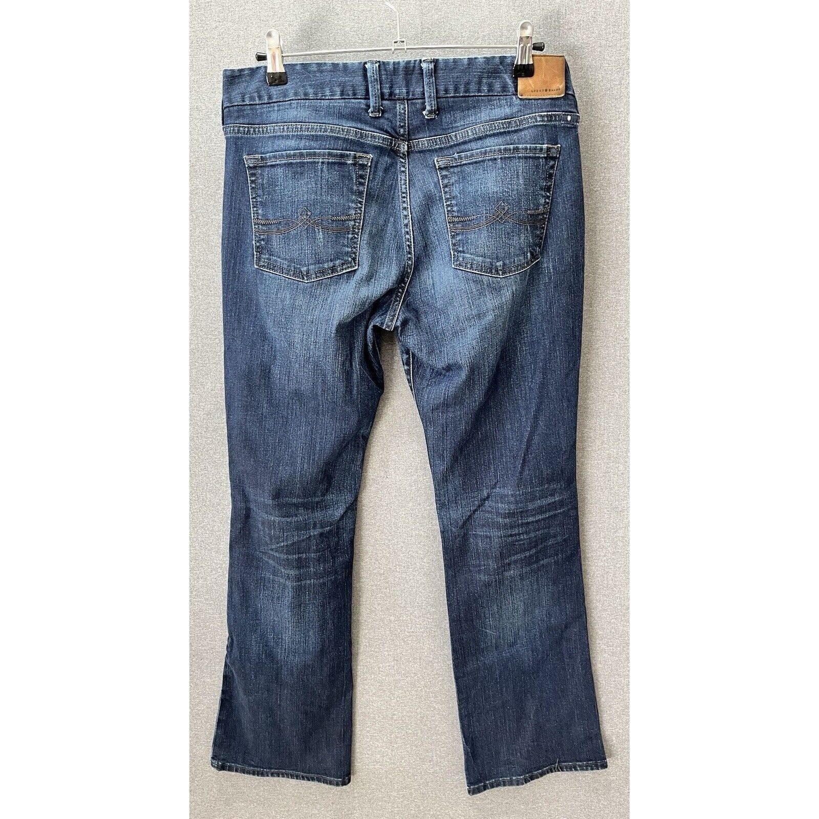 Lucky Brand Lucky Brand Womens Sweet Boot Low Rise Dark Wash Denim Jeans Size 32" / US 10 / IT 46 - 2 Thumbnail