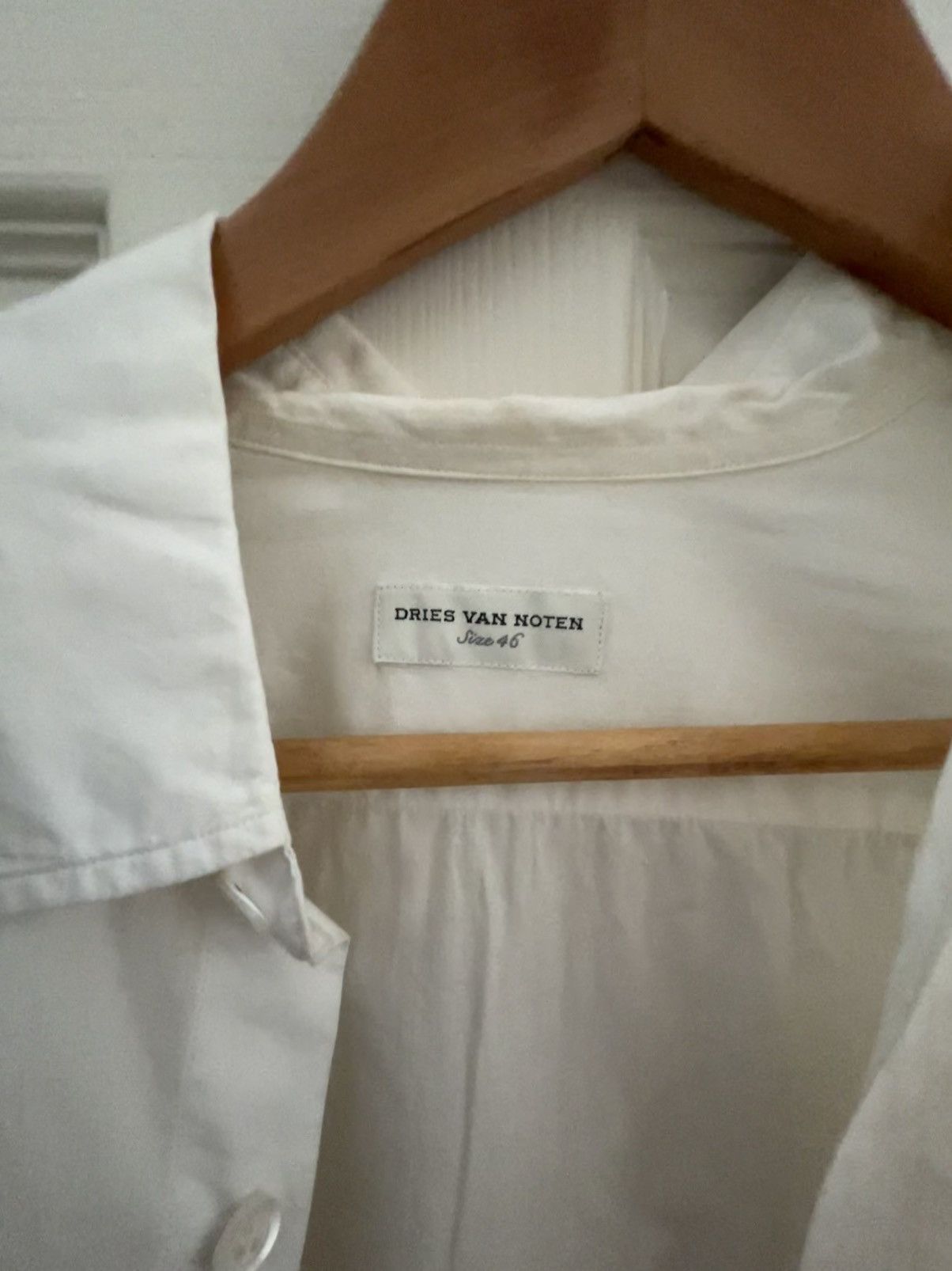 Dries Van Noten Dries white dress shirt Size US S / EU 44-46 / 1 - 3 Thumbnail