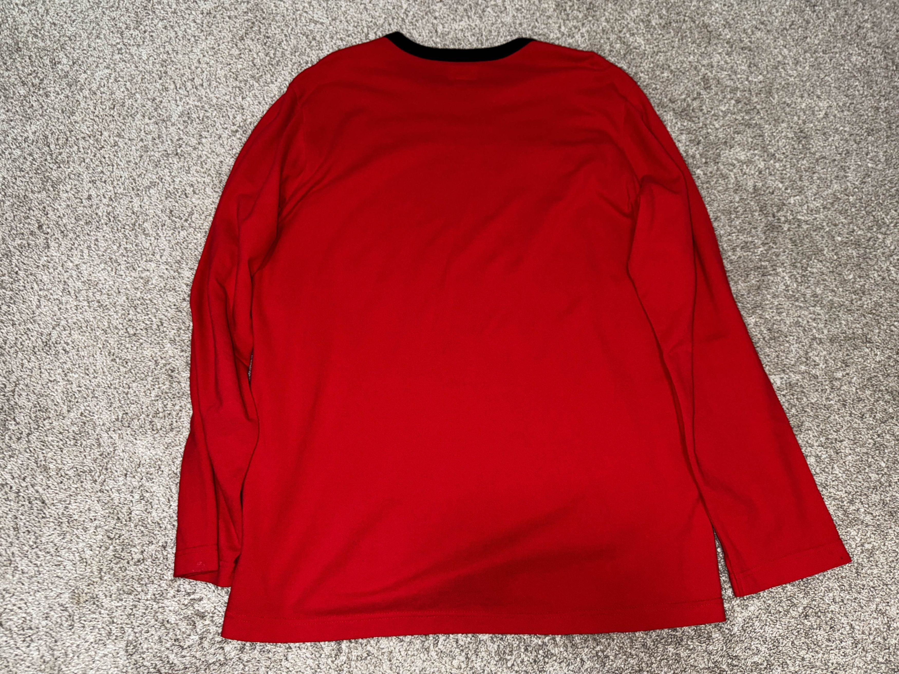 Supreme Tape Stripe L/S Pique Top