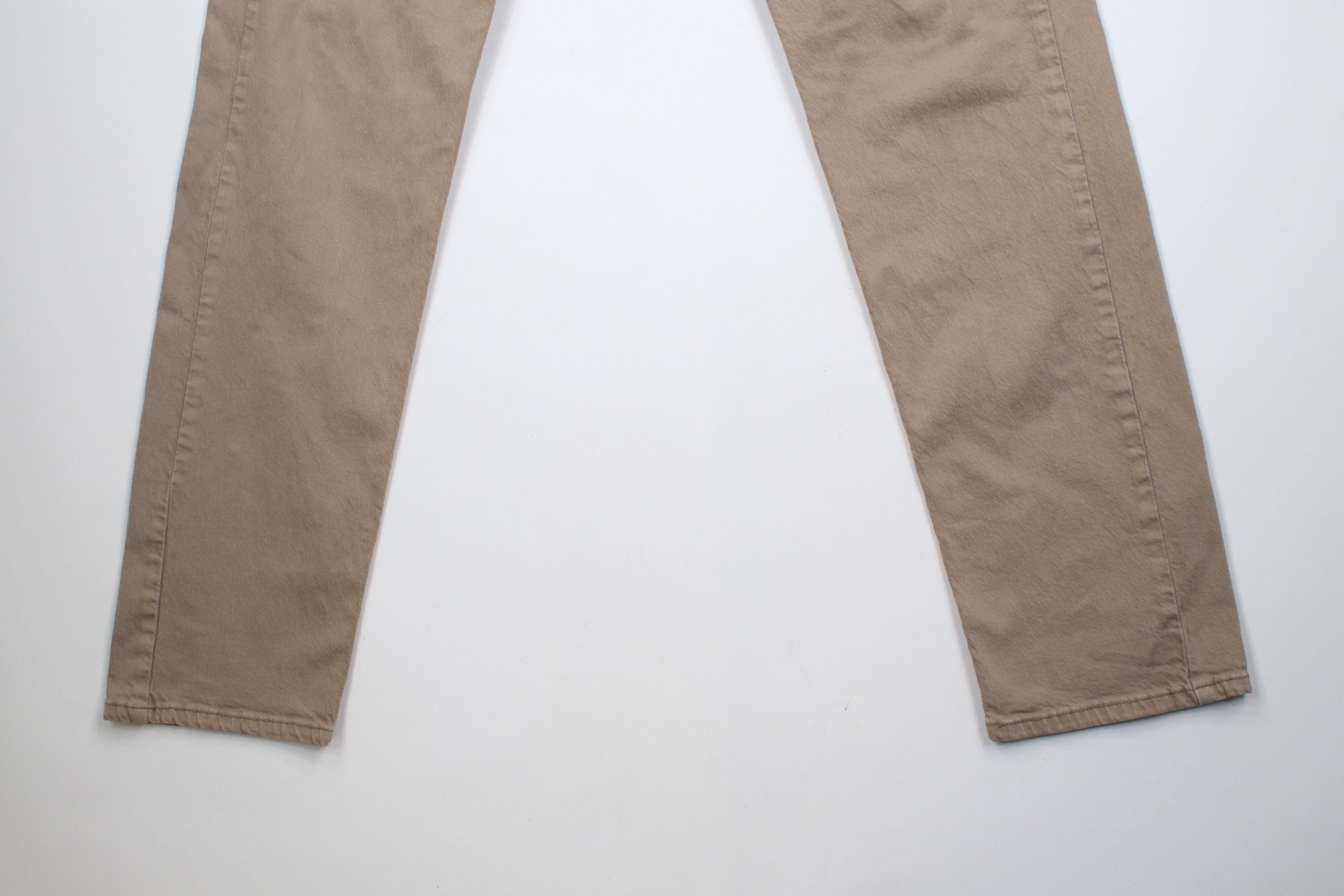 Levi's × Vintage Vintage Y2K Levis 505 Stretch Regular Fit Denim Jeans Beige Size US 36 / EU 52 - 4 Thumbnail