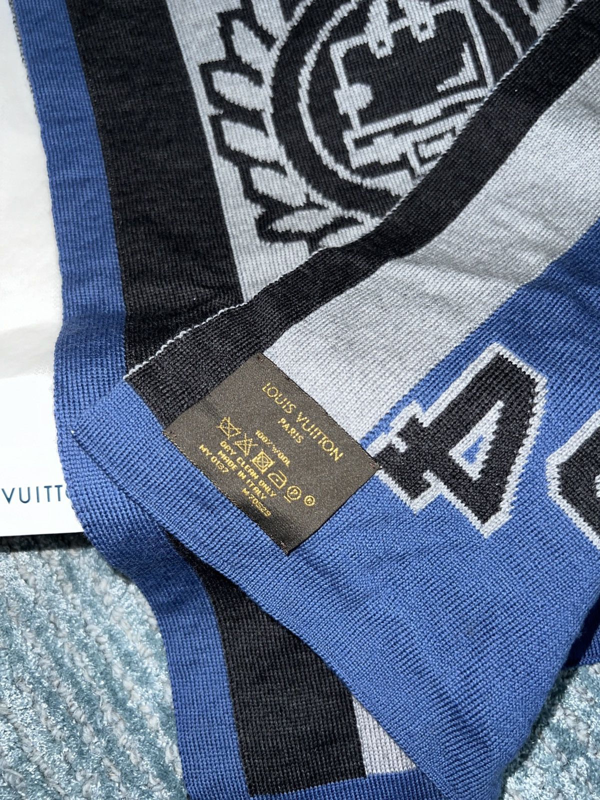Louis Vuitton LOUIS VUITTON LOGO WOOL SCARF Size ONE SIZE - 3 Thumbnail