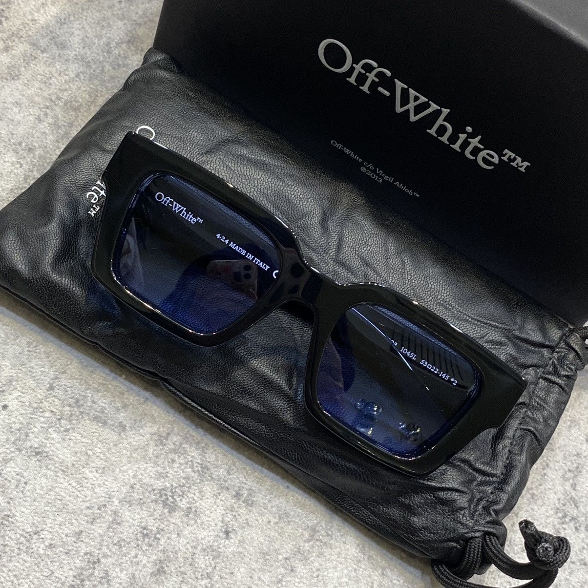 Off-White OFF WHITE VIRGIL BLUE OERI008C99PLA0021045 Size ONE SIZE - 3 Thumbnail