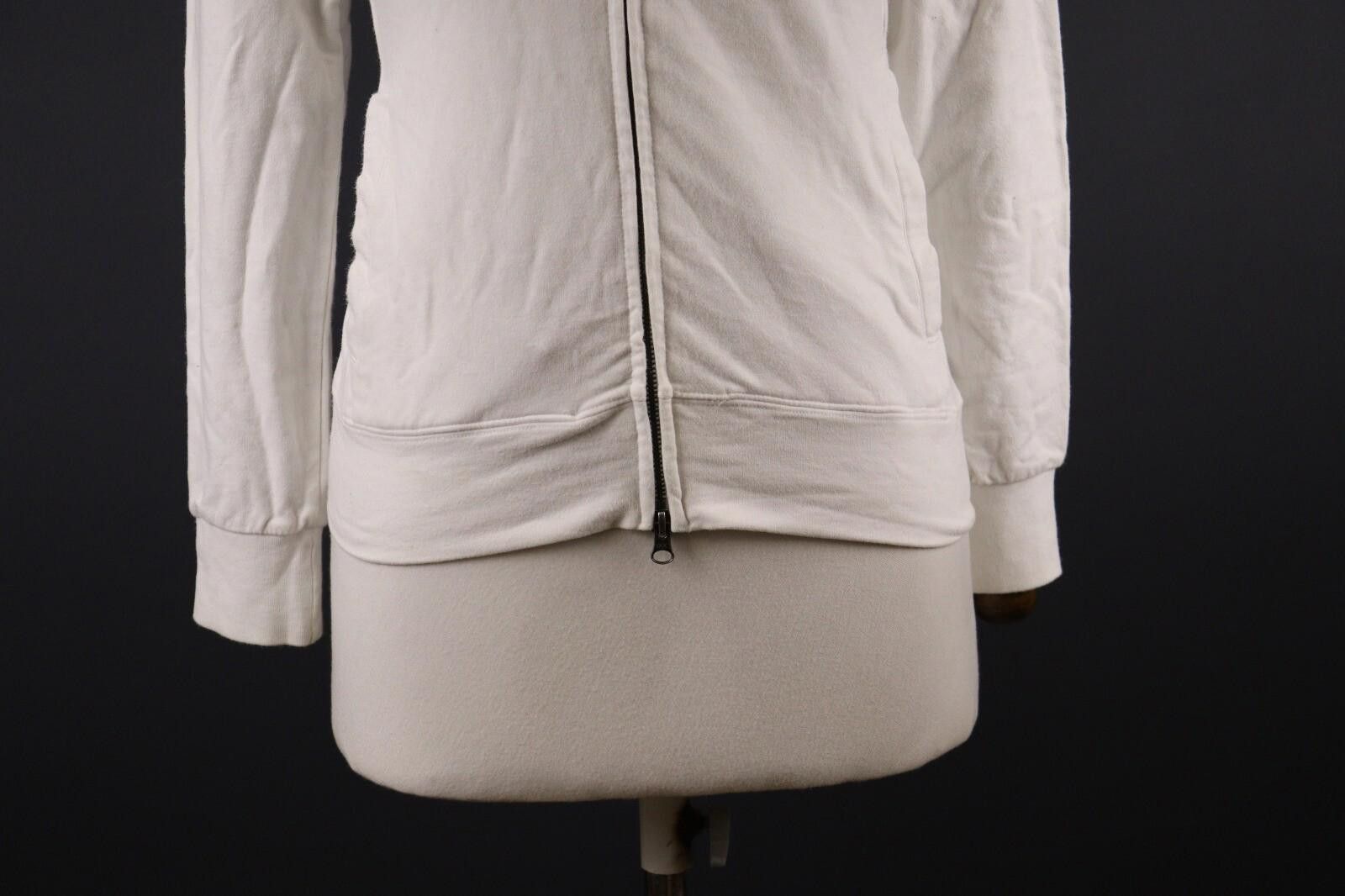 La Martina La Martina White Full Zip Long Sleeve Sweater Size M Size M / US 6-8 / IT 42-44 - 3 Thumbnail