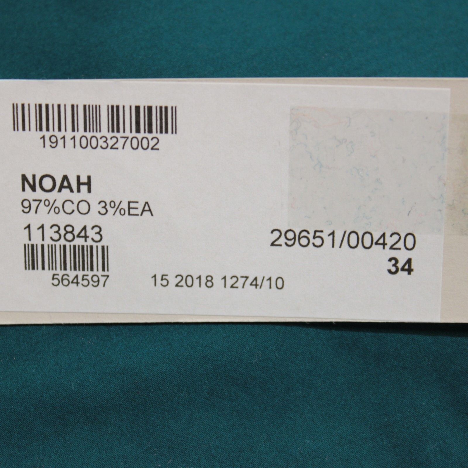 Zanella Zanella New with tags Chino Size 34 US In Blue Size US 34 / EU 50 - 4 Thumbnail