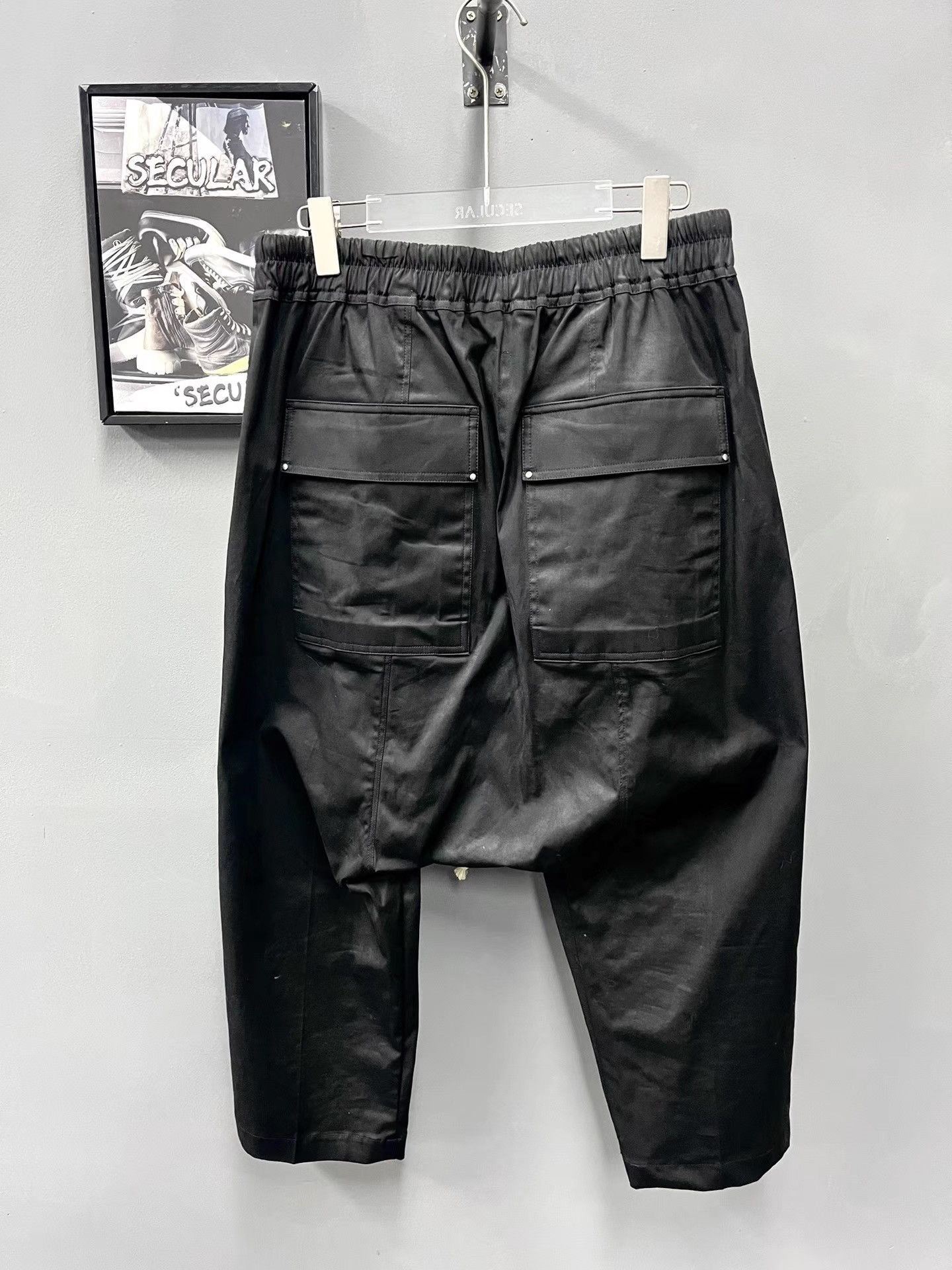 Rick Owens Rick Owens Mainline Cropped Pants K34 Size US 36 / EU 52 - 4 Thumbnail