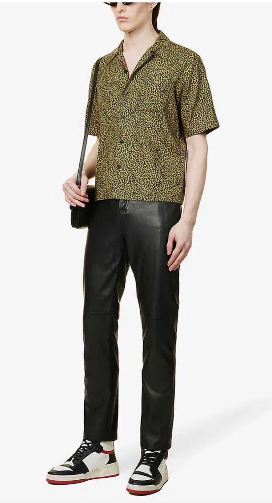 Saint Laurent Paris Leopard-print bowling shirt size L Size US M / EU 48-50 / 2 - 3 Thumbnail