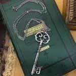 Handmade × Jewelry Skeleton Key Chain Necklace Chrome Gothic Jewelry Rock Size ONE SIZE - 2 Thumbnail