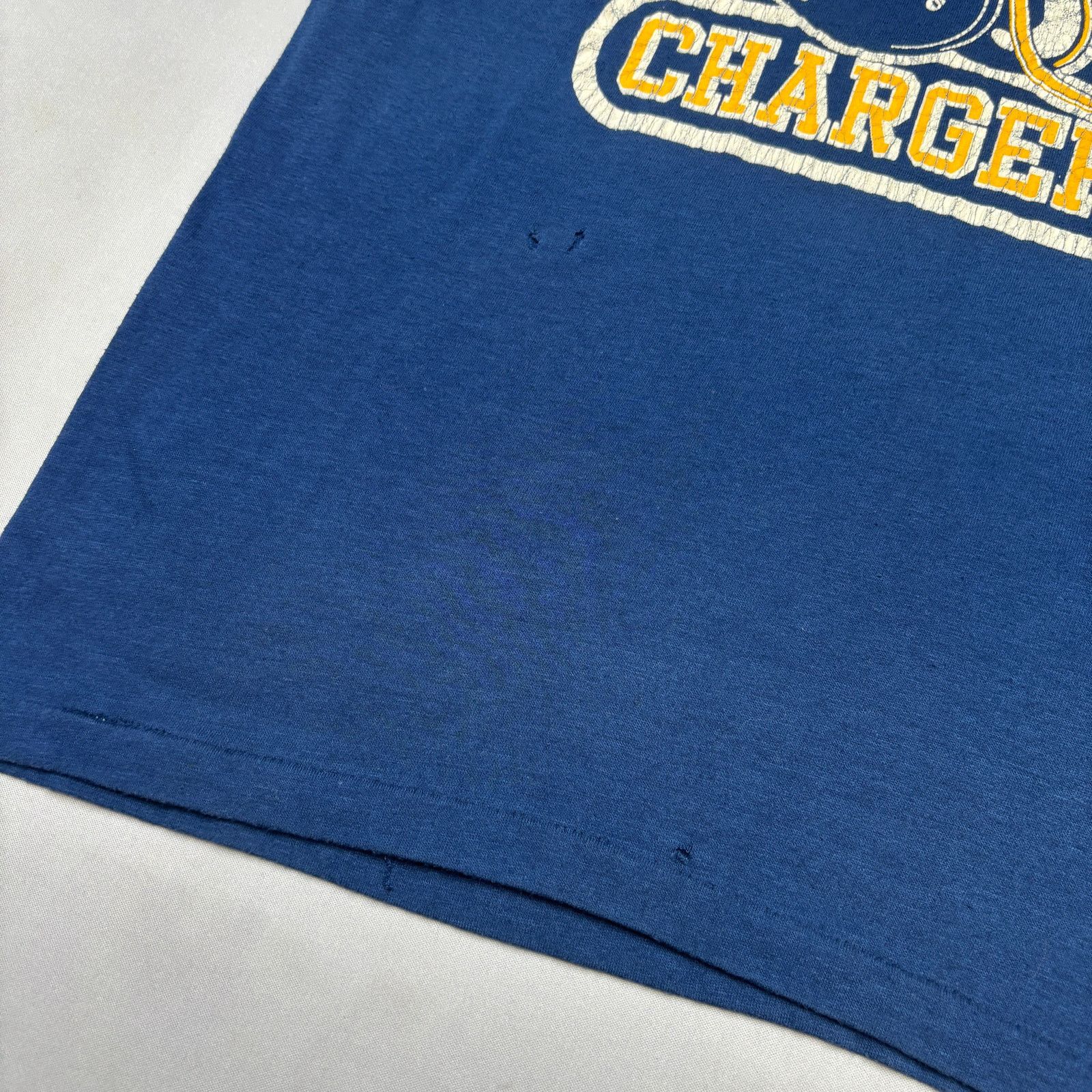 Vintage Vintage 80s San Diego Chargers Tee Shirt Men's Large Stedman Size US L / EU 52-54 / 3 - 11 Thumbnail