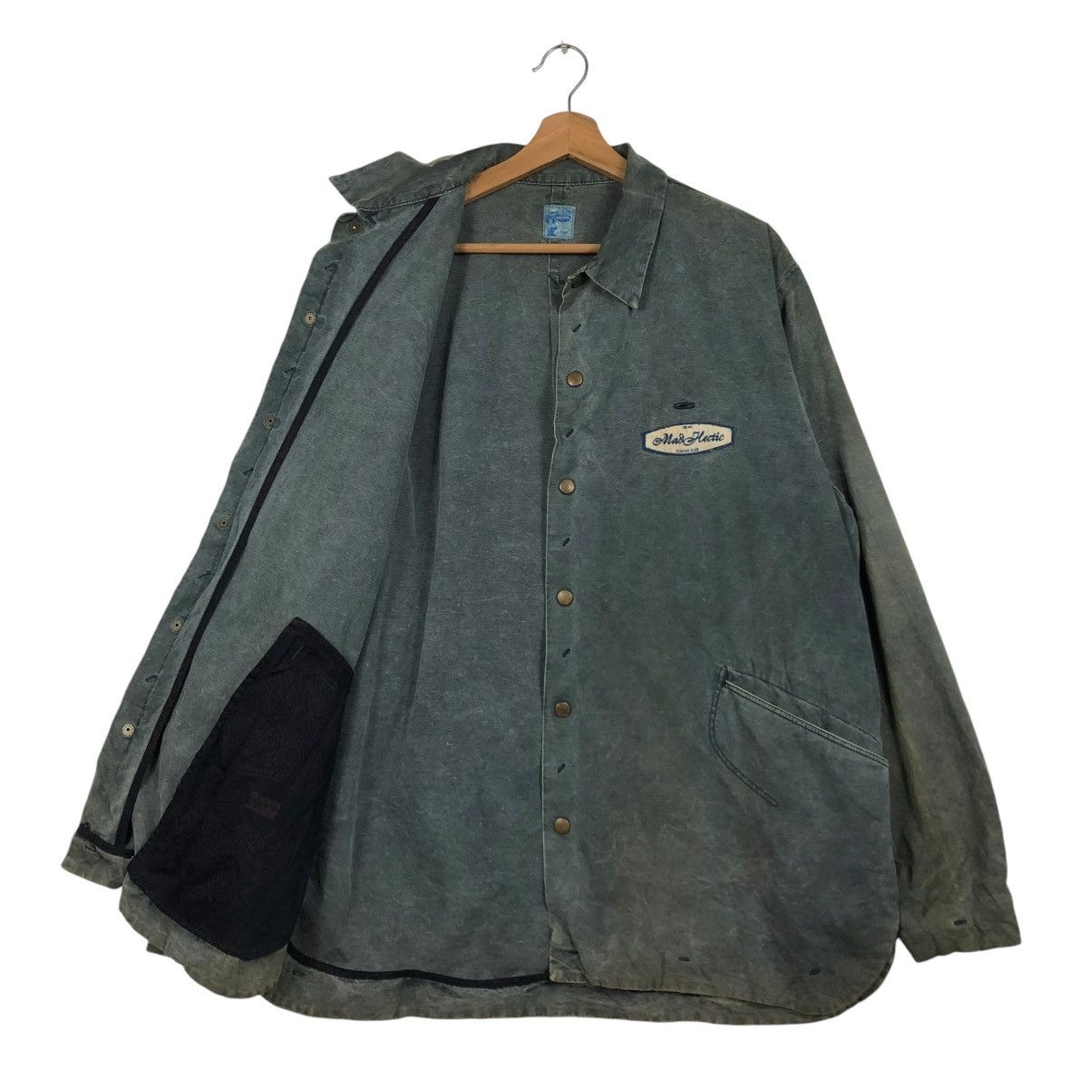 Hysteric Glamour 🔥VINTAGE CHORE WORK JACKET MAD HECTIC CLASSIC CLUB Size US L / EU 52-54 / 3 - 13 Thumbnail