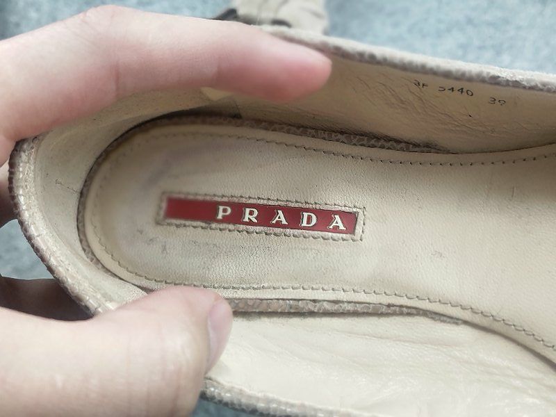 Prada Prada Vintage Logo Slip On bow Ballerina Ballet Flats Shoes Size US 9 / IT 39 - 20 Thumbnail