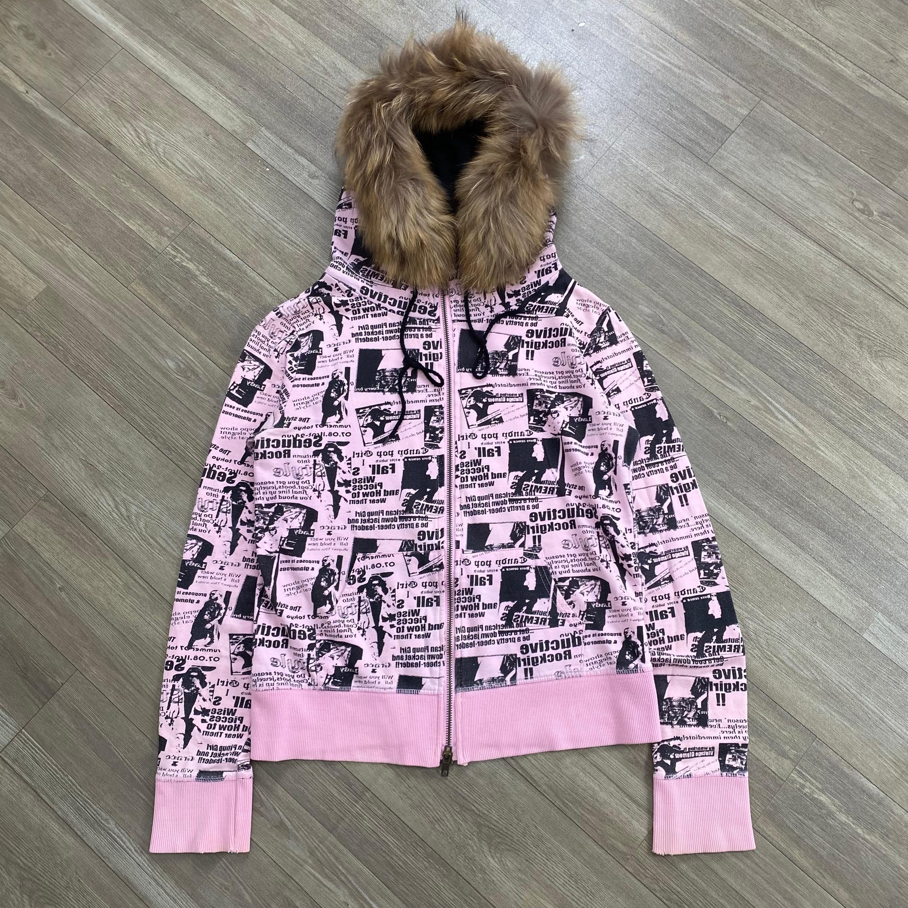 Beauty Beast 2000s Beauty Beast Cryx Kmrii Ifsix Lgb Fur ZipHoodie Size US XS / EU 42 / 0 - 1 Thumbnail