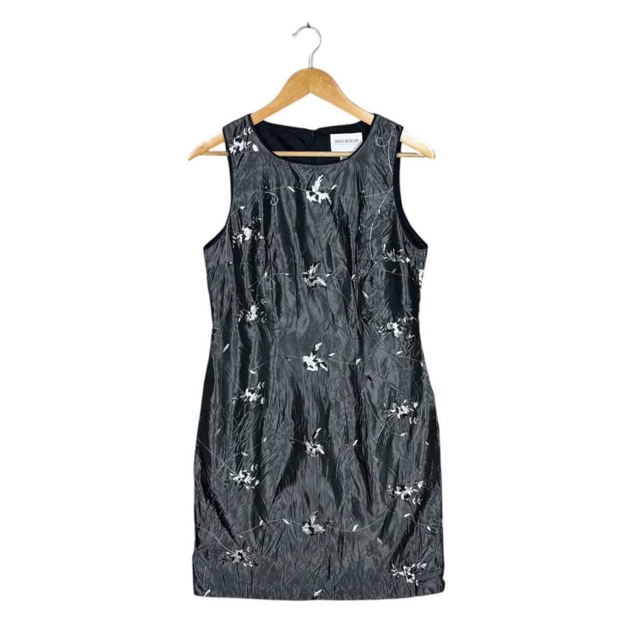 Hugo Hugo Buscati Black Midi Dress Size S / US 4 / IT 40 - 1 Thumbnail