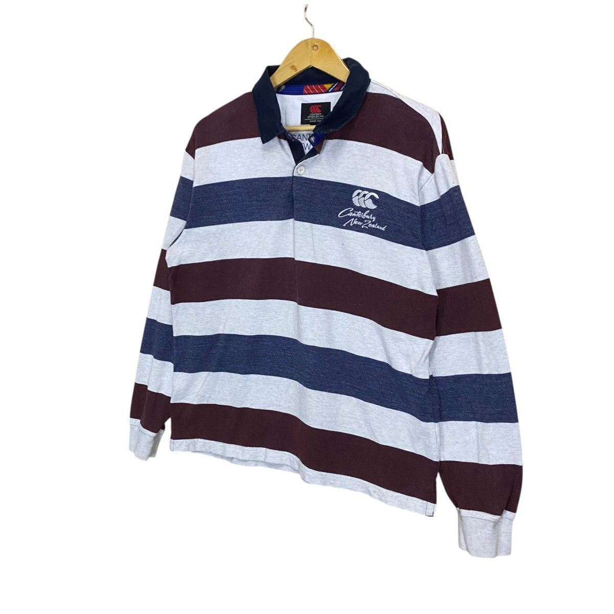 Canterbury of New Zealand × Vintage Vintage Canterbury Of New Zealand Polo Rugby Shirts Size US M / EU 48-50 / 2 - 3 Thumbnail