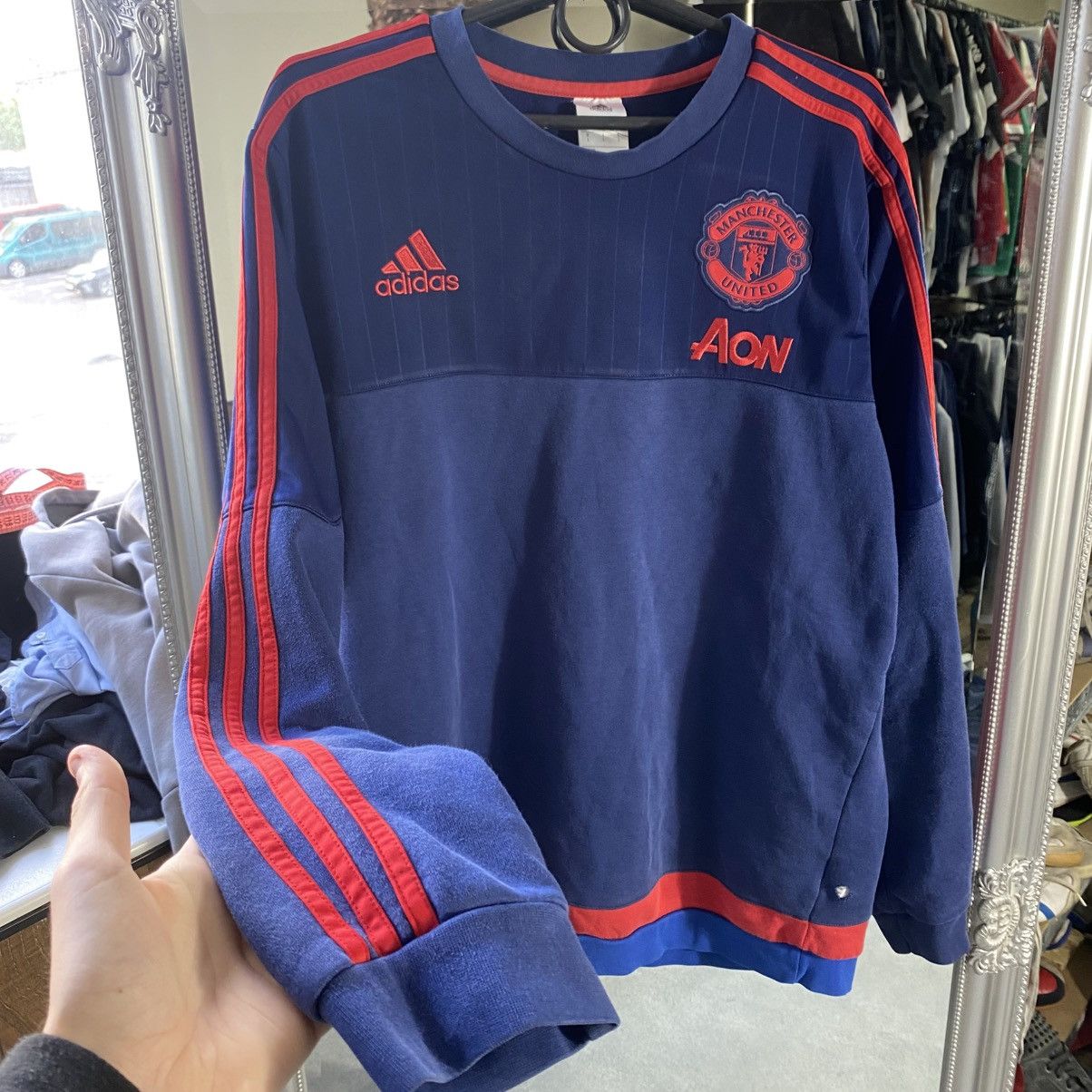 Adidas Manchester United sweatshirt Size US L / EU 52-54 / 3 - 4 Thumbnail