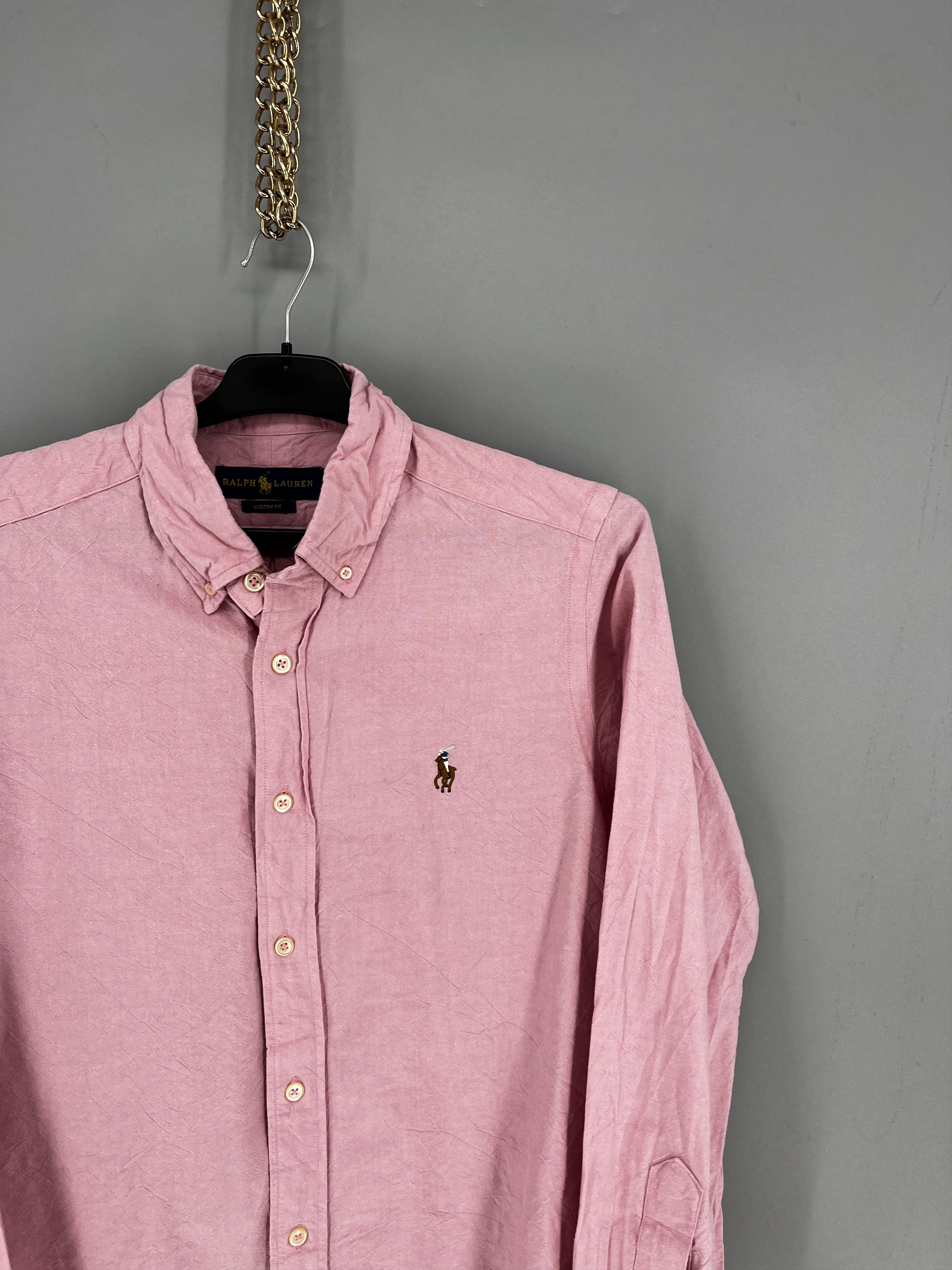 Polo Ralph Lauren Vintage Pink Shirt Polo Ralph Lauren Size S Rare Size US S / EU 44-46 / 1 - 5 Thumbnail