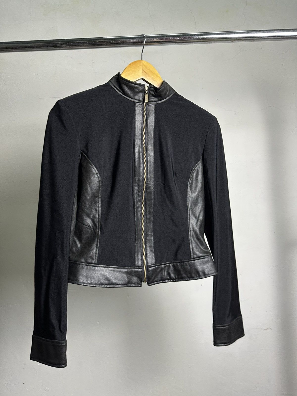 If Six Was Nine × Le Grande Bleu (L.G.B.) Punk Waxed Jacket by Biamme Body Extra Size US S / EU 44-46 / 1 - 8 Thumbnail