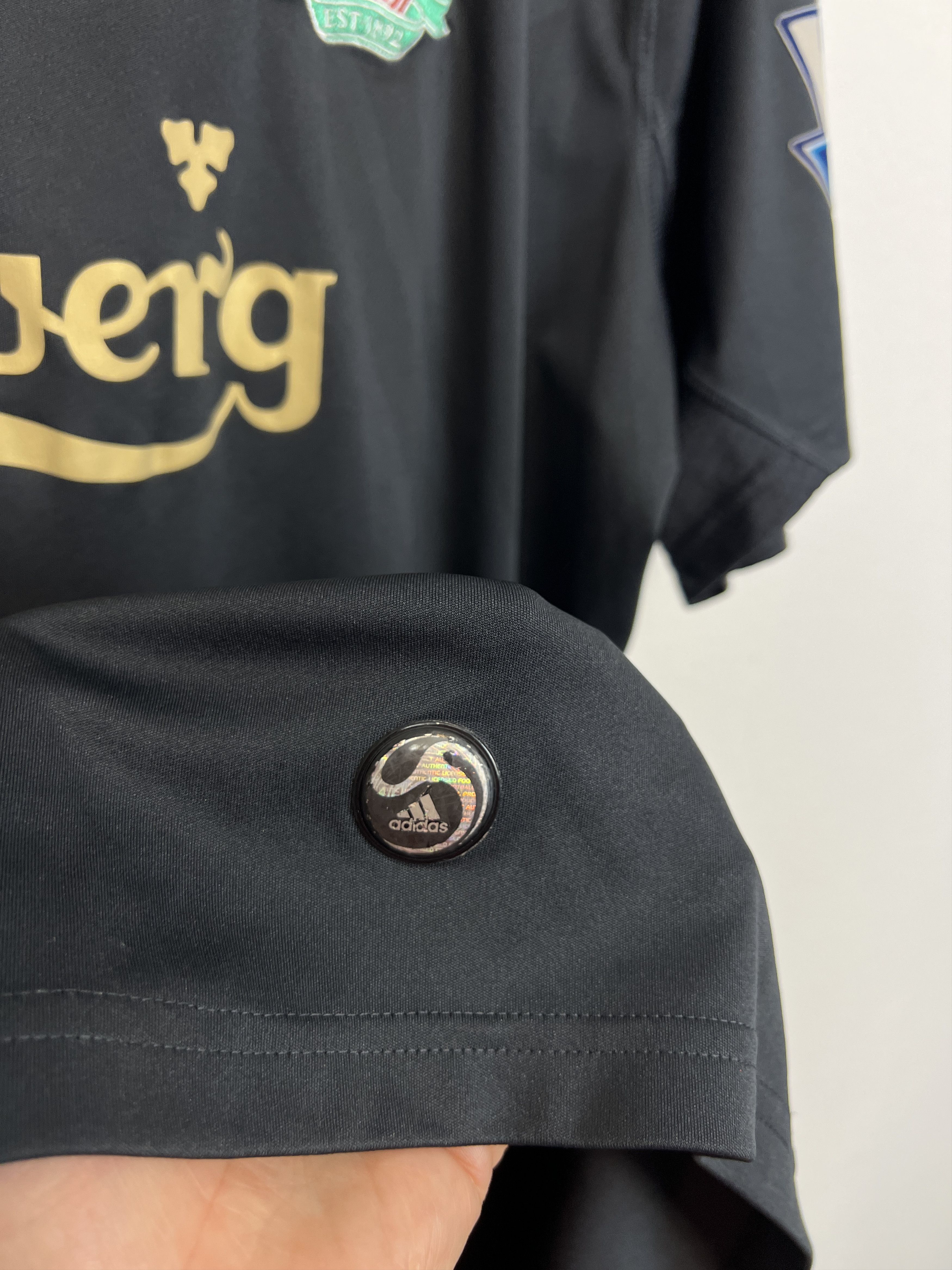 Adidas Liverpool Away football shirt Soccer #5 Agger Jersey Trikot Size US XXL / EU 58 / 5 - 7 Thumbnail