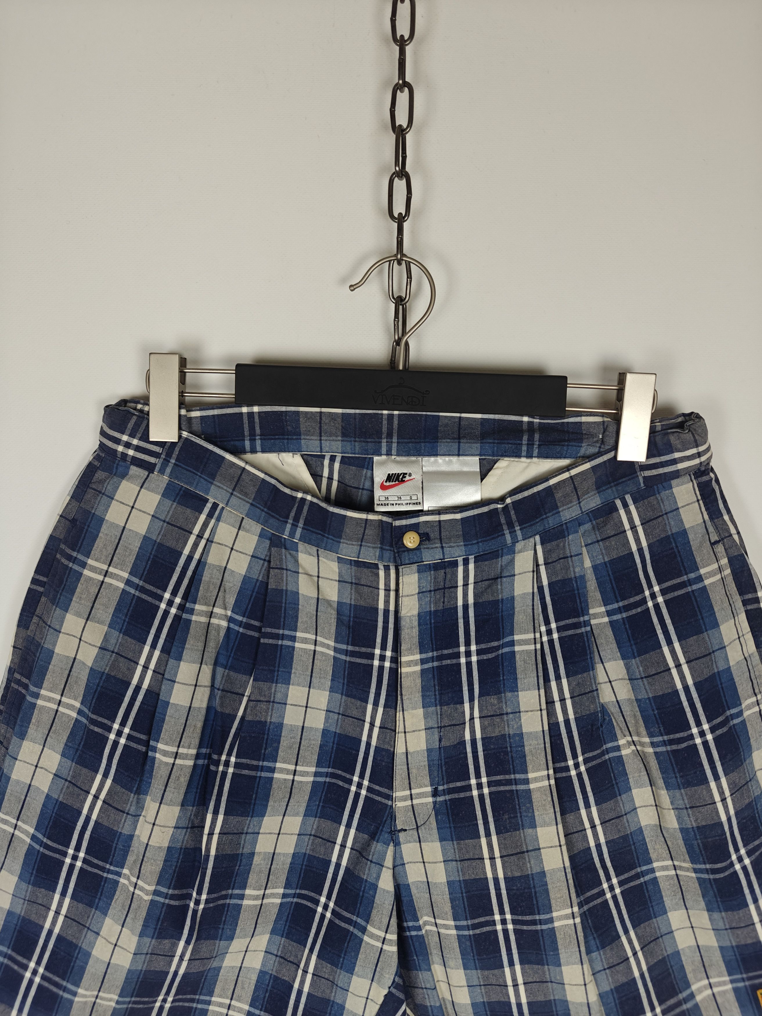 Nike Nike Challenge Court Shorts VTG Check size 36 Size US 36 / EU 52 - 2 Thumbnail