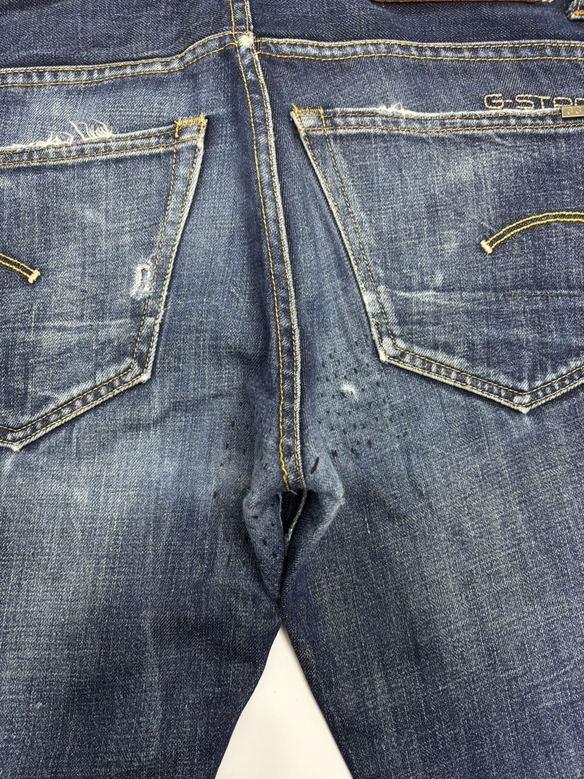 G-Star × If Six Was Nine VINTAGE G STAR RAW DISTRESSED DENIM JEANS Size US 30 / EU 46 - 10 Thumbnail