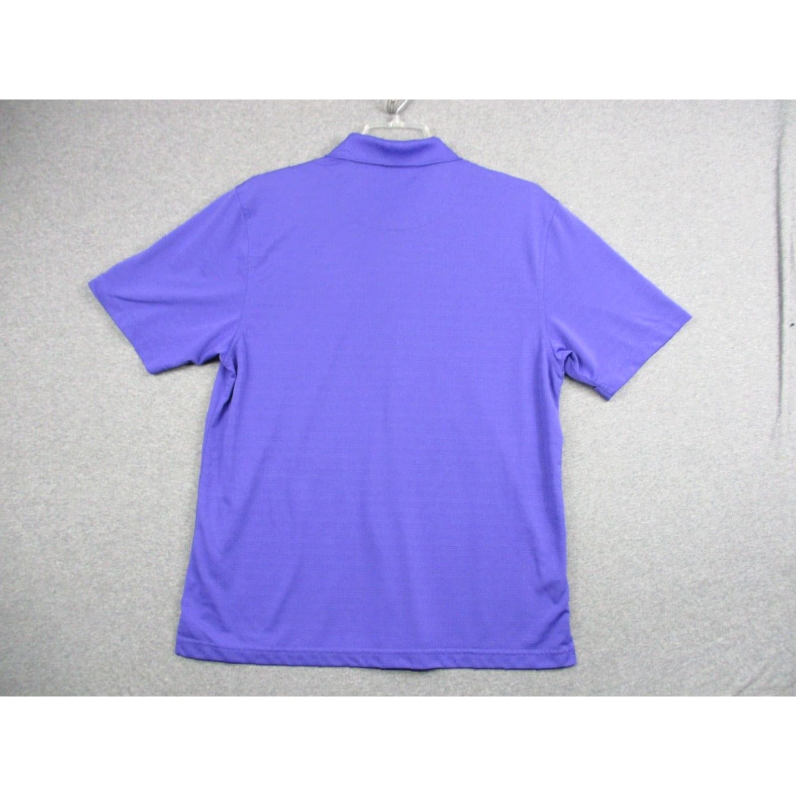 Vintage VINTAGE Pro Tour Polo Shirt Large Men's Coolplay Golf Collared Purple Solid Short Sleeve Size US L / EU 52-54 / 3 - 7 Thumbnail