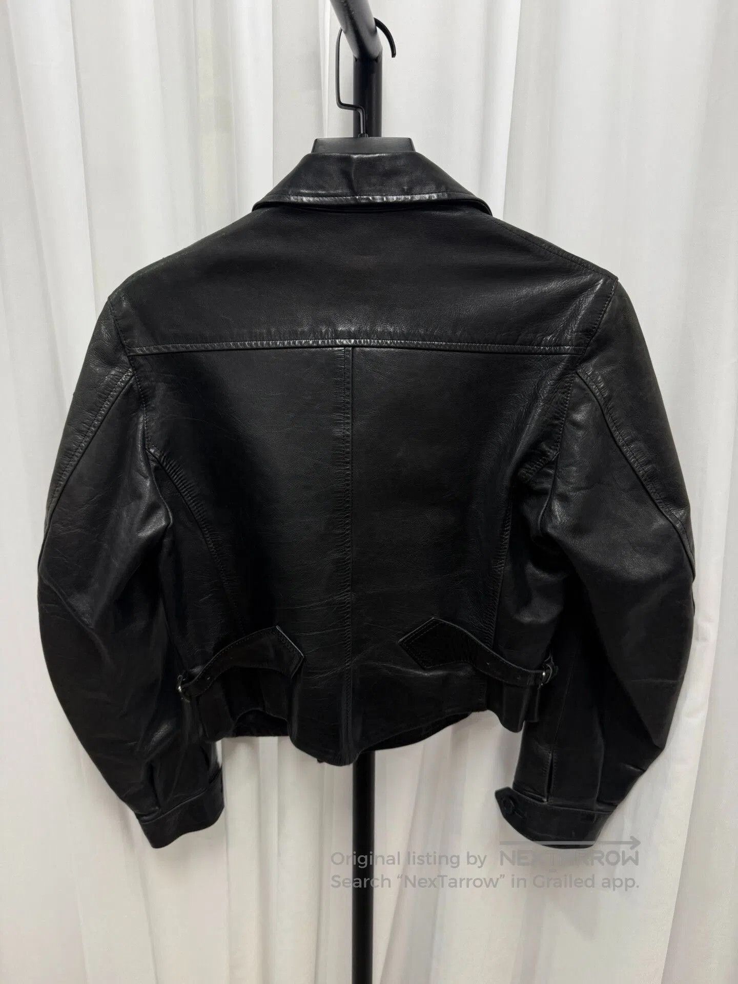 Yohji Yamamoto Yohji Yamamoto Y's 90s Leather Jacket. Size US M / EU 48-50 / 2 - 5 Thumbnail