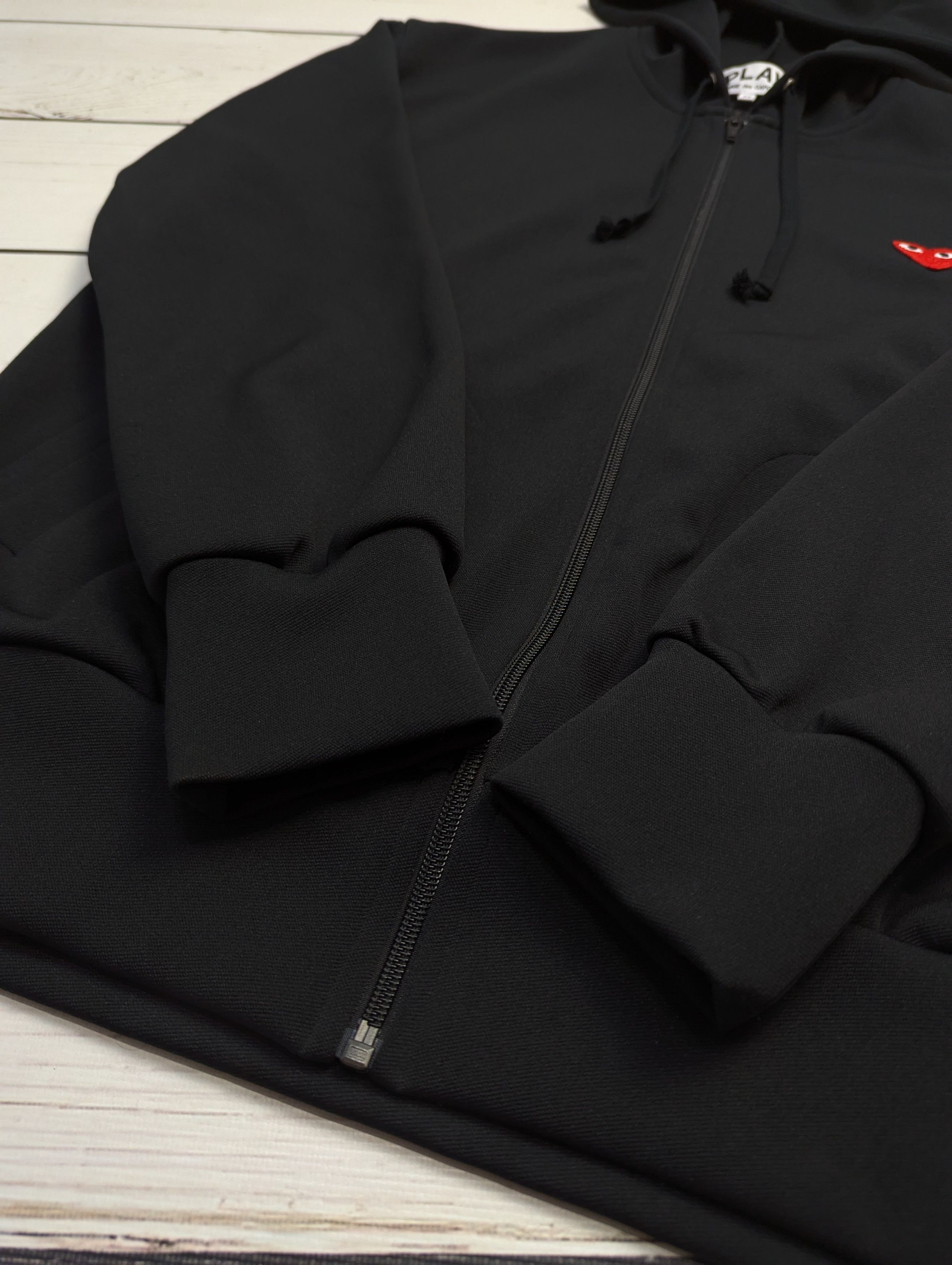 Comme des Garcons Comme des Garçons Play Zip Hoodie Jacket M Size US M / EU 48-50 / 2 - 9 Thumbnail