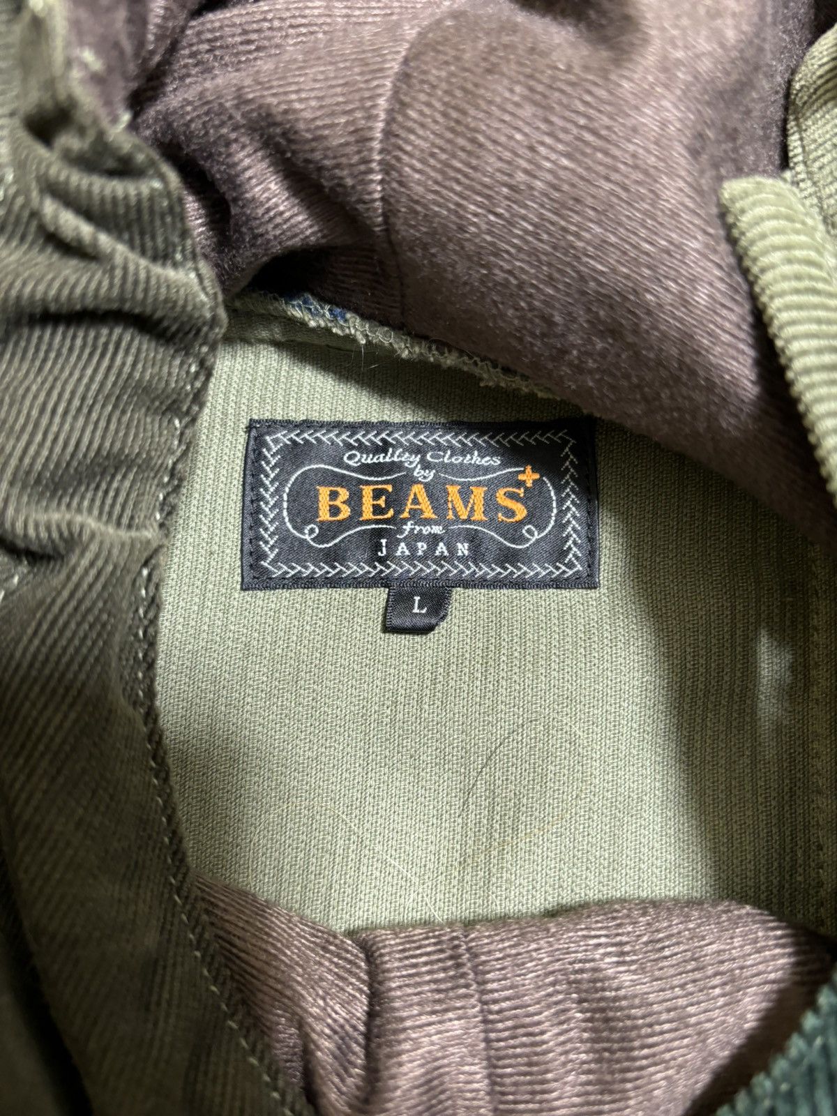 Beams Plus ***FINAL DROP***RARE BEAMS PLUS CORDUROY PATCHWORK SMOCK L Size US L / EU 52-54 / 3 - 11 Thumbnail