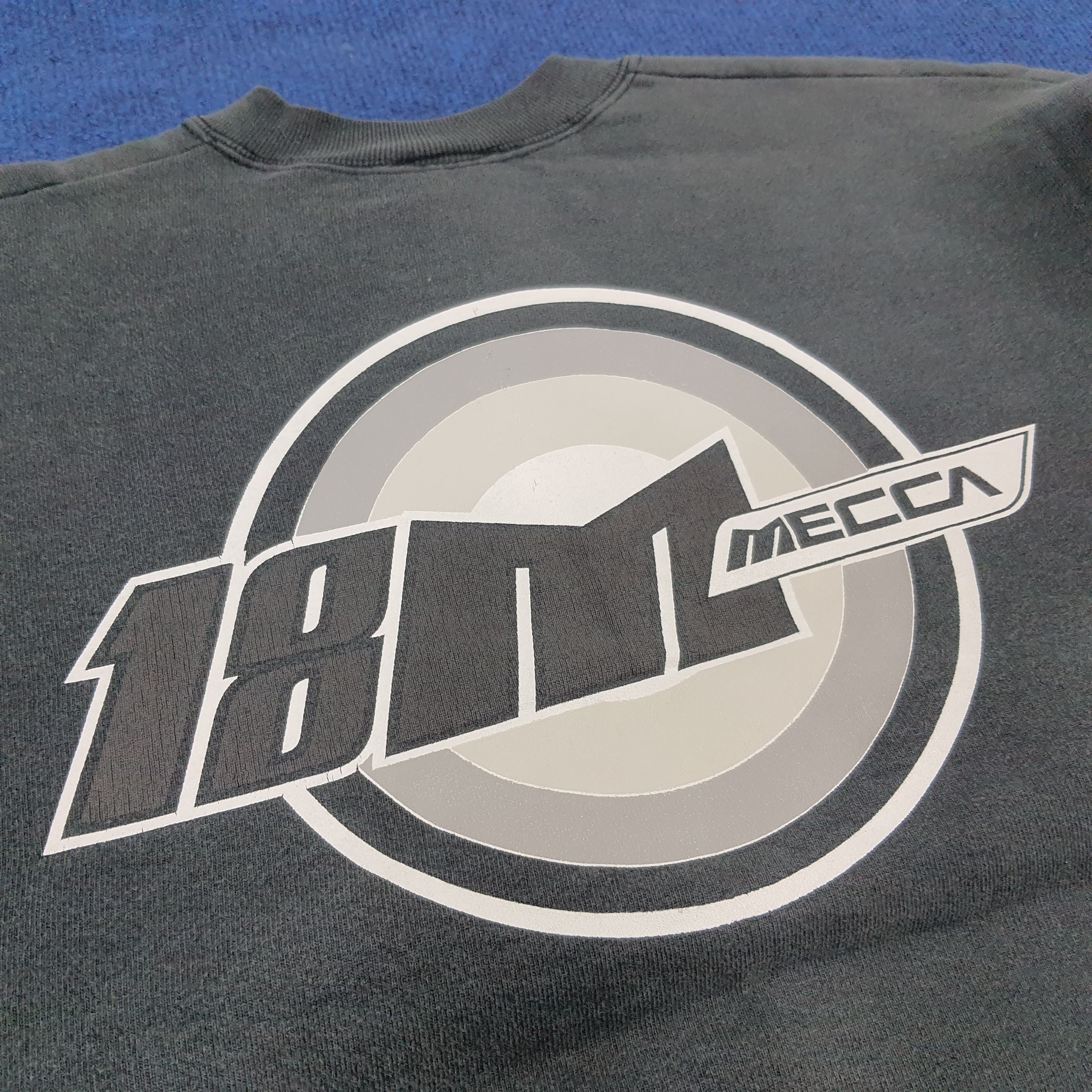 Mecca × Vintage Vintage 18M Mecca Streetwear Sweatshirt Size US L / EU 52-54 / 3 - 4 Thumbnail