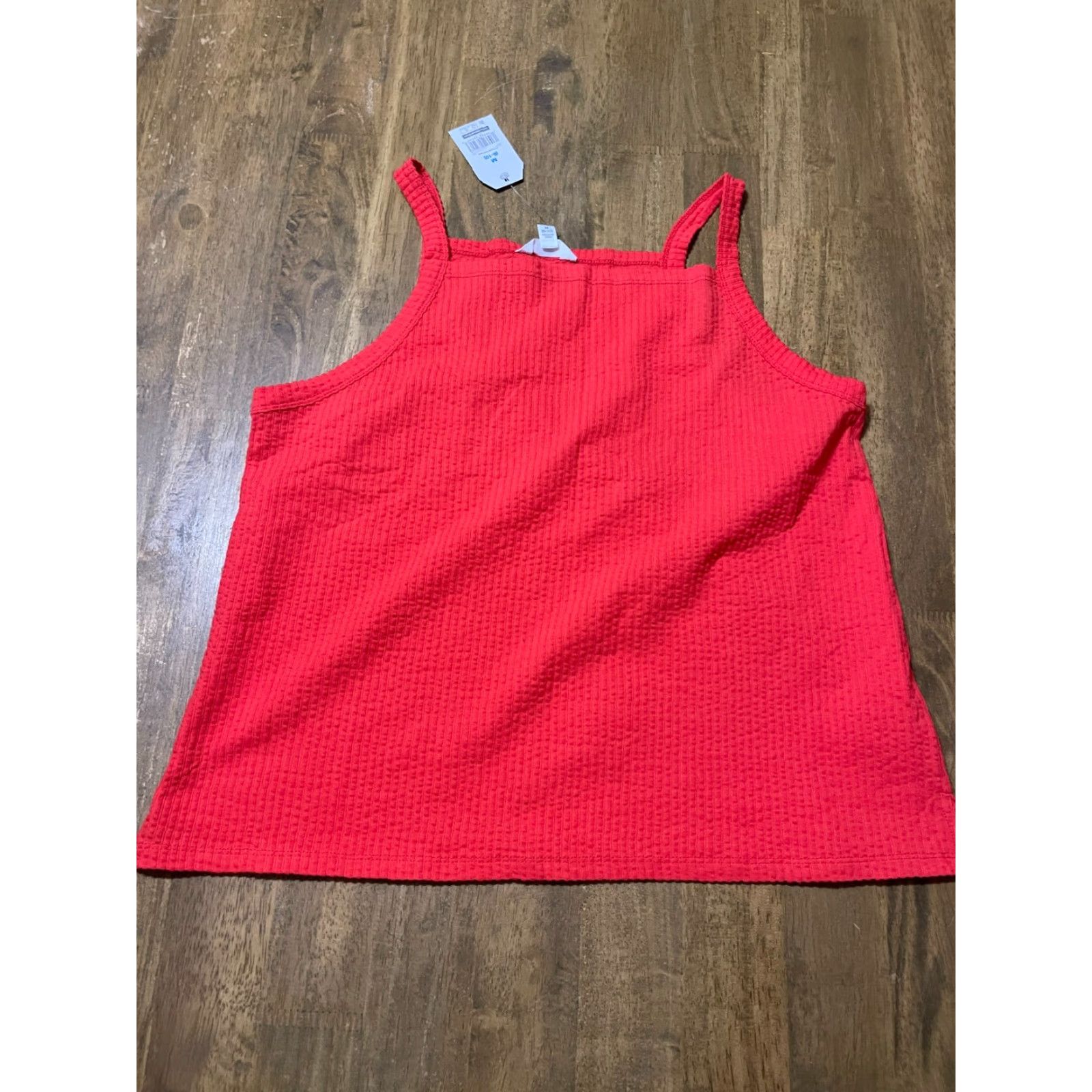 Vintage Time And Tru Tank Top Womens Medium Red Sleeveless NWT Tank Top Time And Tru Casual Basic Shirt Size M / US 6-8 / IT 42-44 - 2 Thumbnail