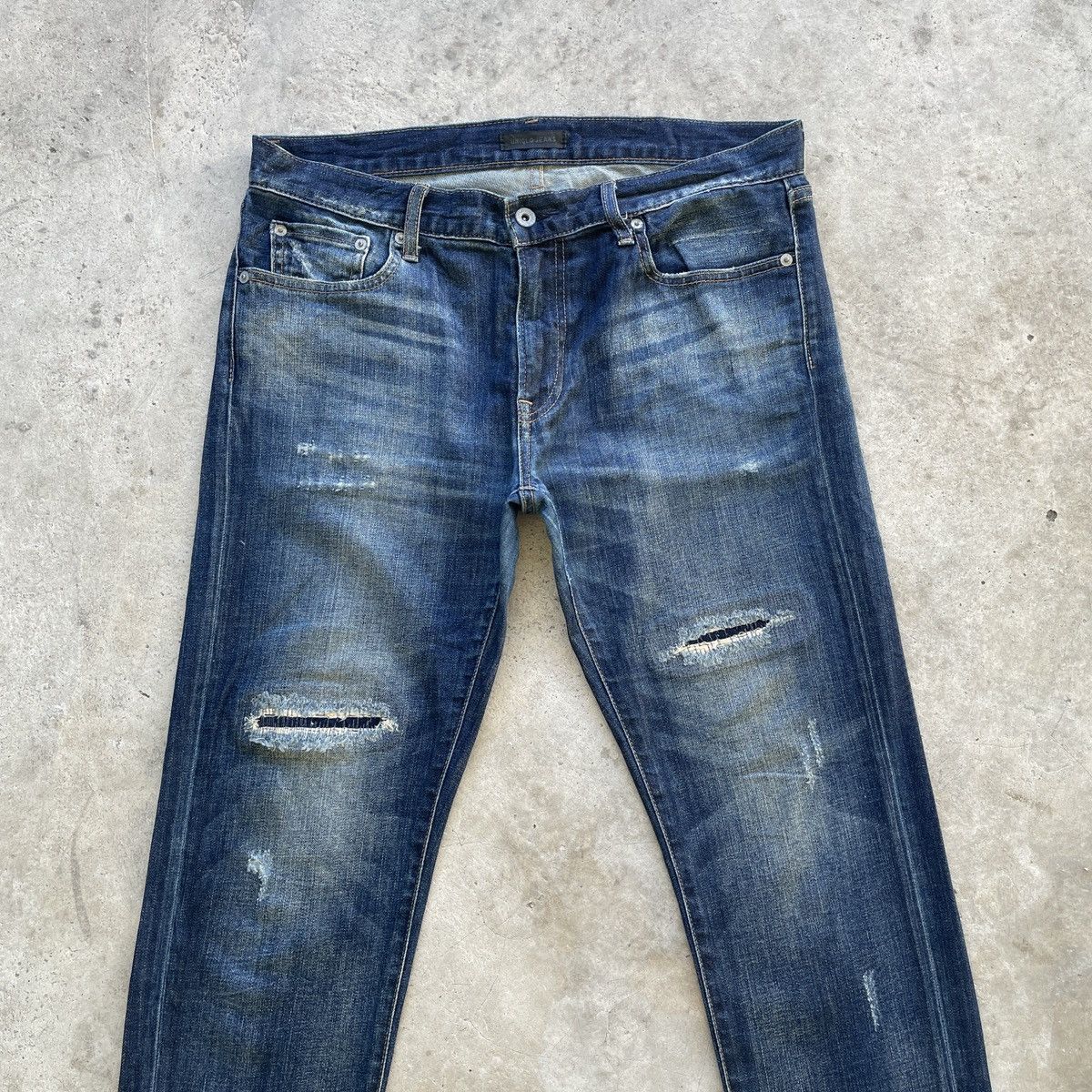 Japanese Brand Vintage Japanese Brand Denim Jeans Pants Faded W34 Size US 34 / EU 50 - 3 Thumbnail