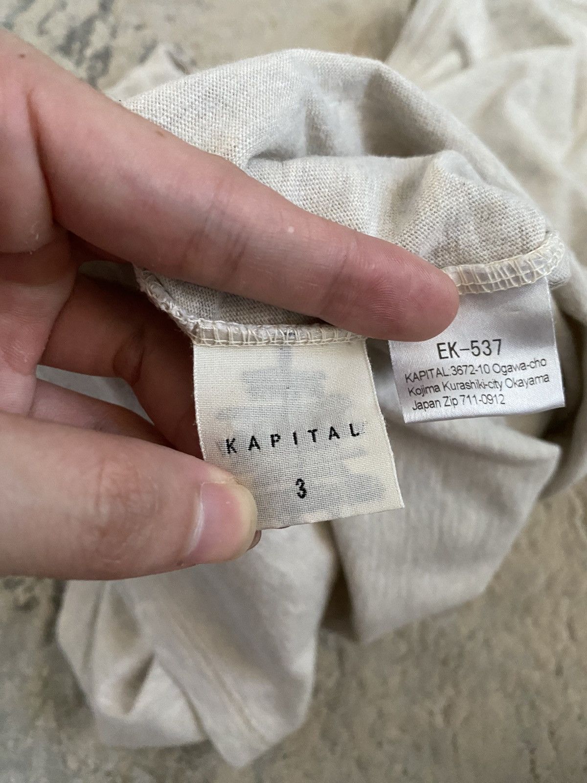 Kapital Kapital - SS11 Farmy Pocket T Shirt Size US M / EU 48-50 / 2 - 6 Thumbnail