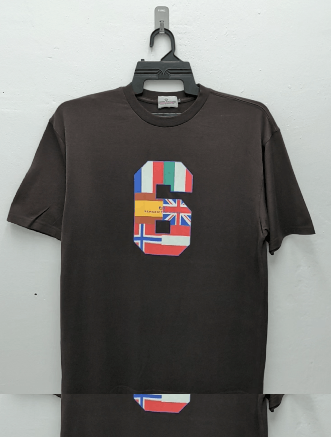 Sergio Tacchini SERGIO TACCHINI 6 LOGO FLAG TSHIRT Size US L / EU 52-54 / 3 - 2 Thumbnail