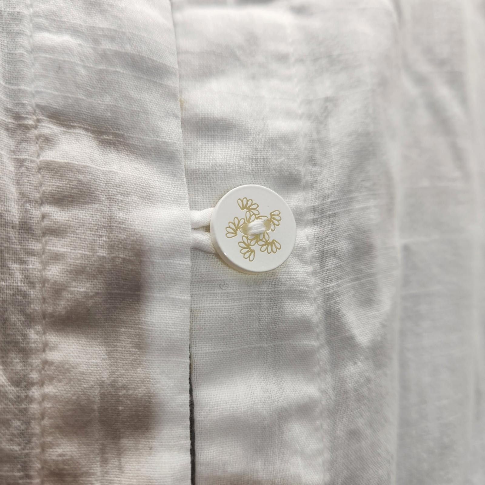 Designer Title Nine Maori Tunic Linen White Size Large NWT New Size L / US 10 / IT 46 - 7 Thumbnail
