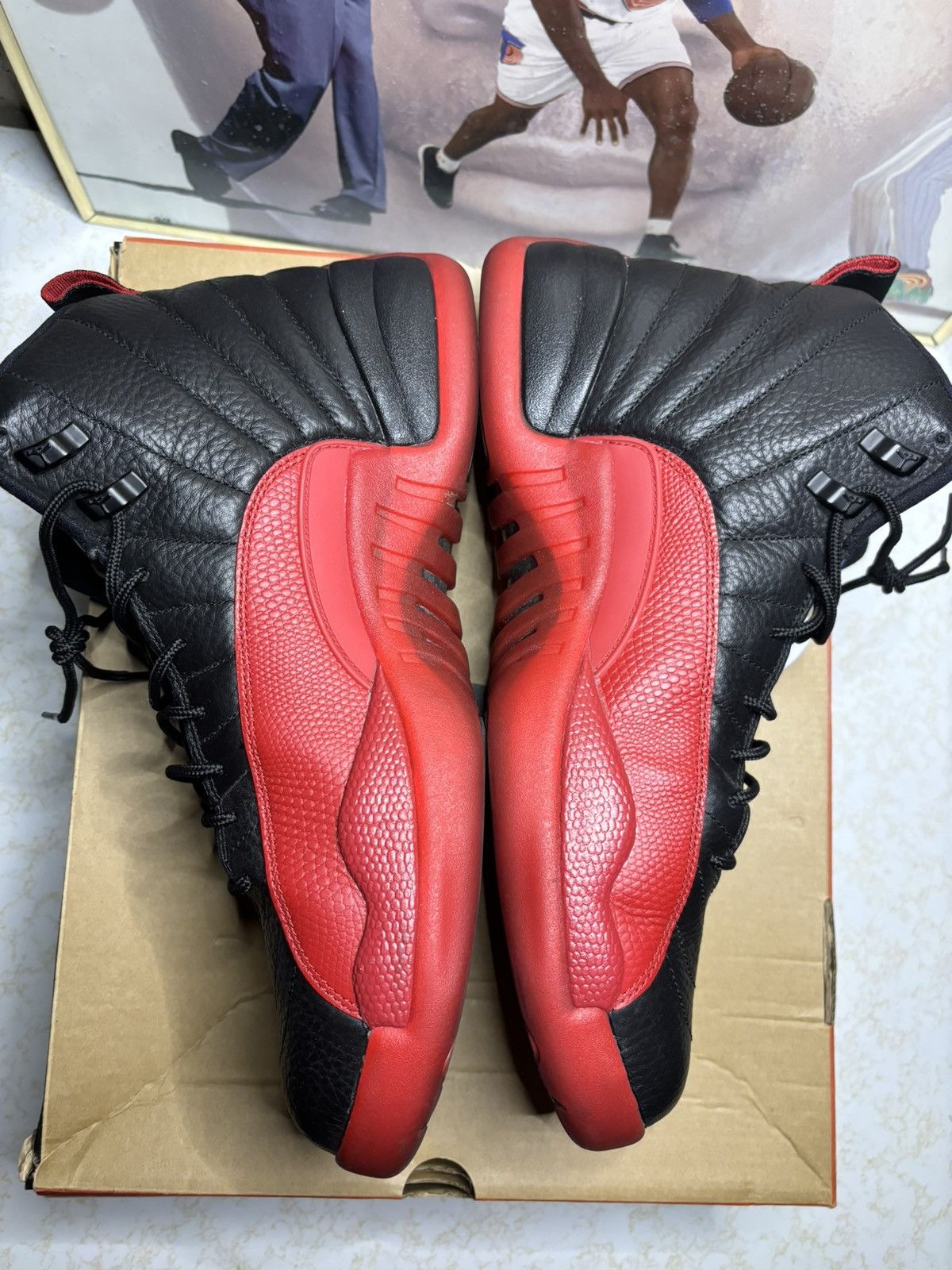 Jordan Brand Jordan Retro 12 ‘flu game’ Size US 13 / EU 46 - 3 Thumbnail