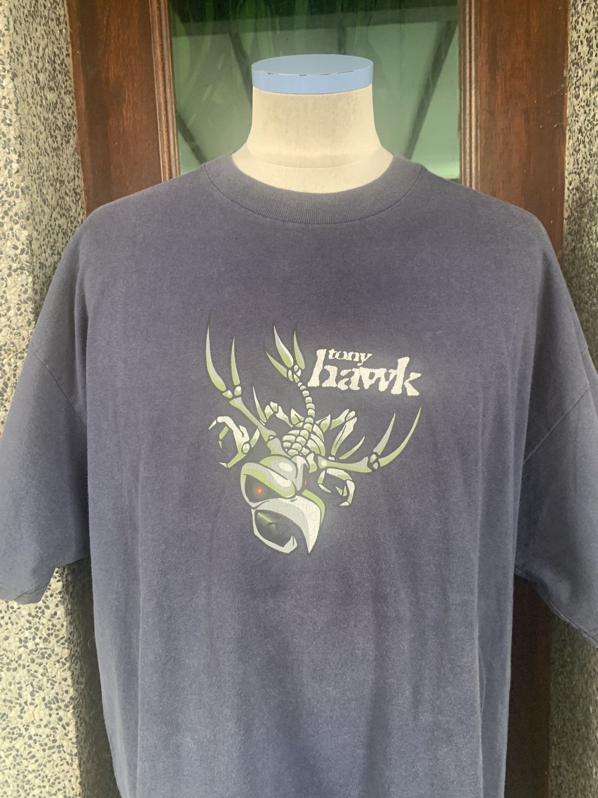 Tony Hawk Vintage Tony Hawk Pro Skater / Skateboarder Birdman T shirt Size US XL / EU 56 / 4 - 2 Thumbnail