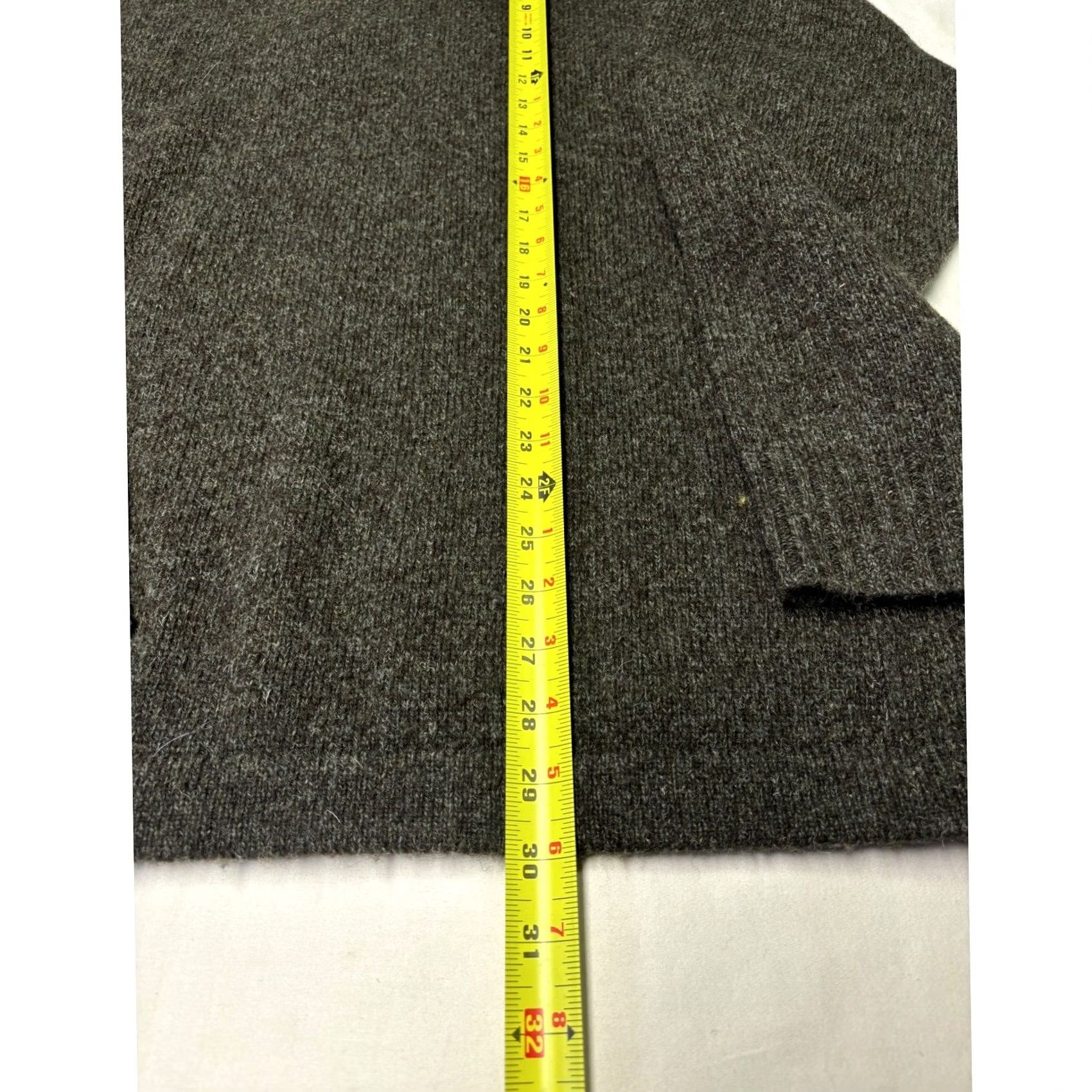 Vintage Woolrich Sweater Mens XL Wool Quarter Zip Pullover Dark Loden Heather 100% 9013 Size US XL / EU 56 / 4 - 5 Thumbnail