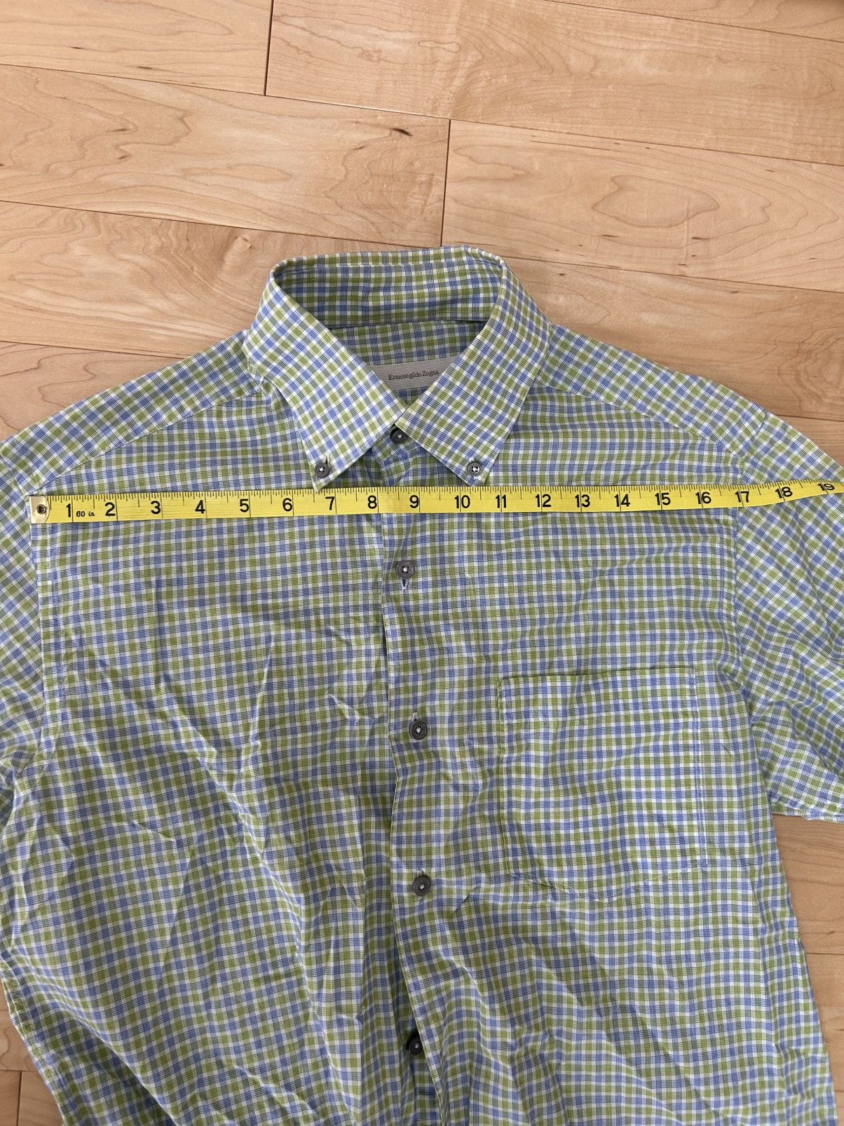 Ermenegildo Zegna Linen Zenga Shirt Size US L / EU 52-54 / 3 - 6 Thumbnail