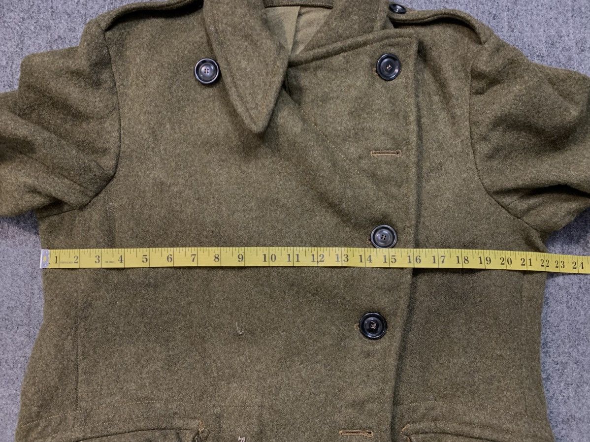 Other 80s Military Wool Greatcoat Pattern Dismounted Olive Green Size US M / EU 48-50 / 2 - 8 Thumbnail