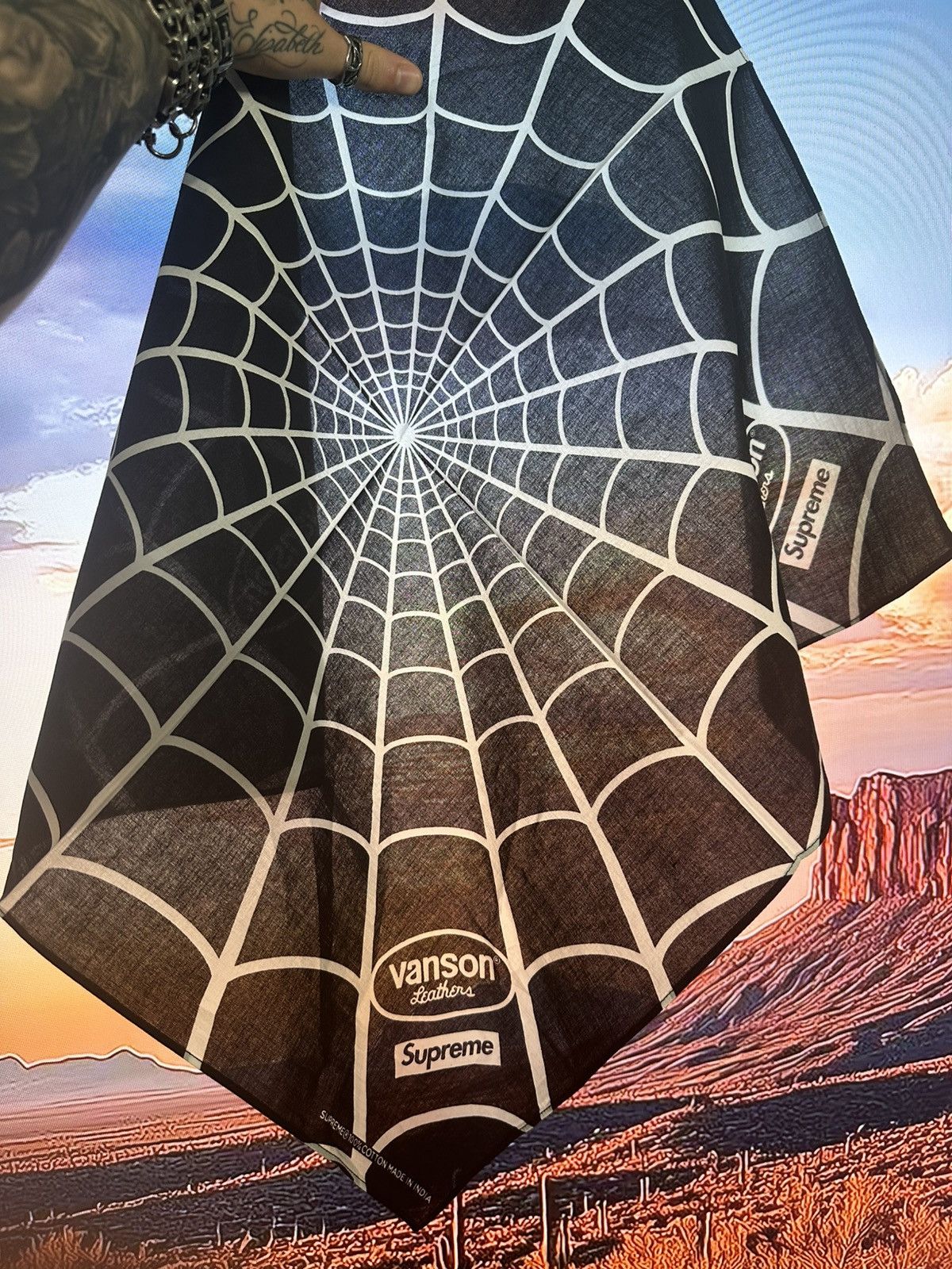 Supreme × Vanson Leathers Supreme Vanson Leathers Spider-Man