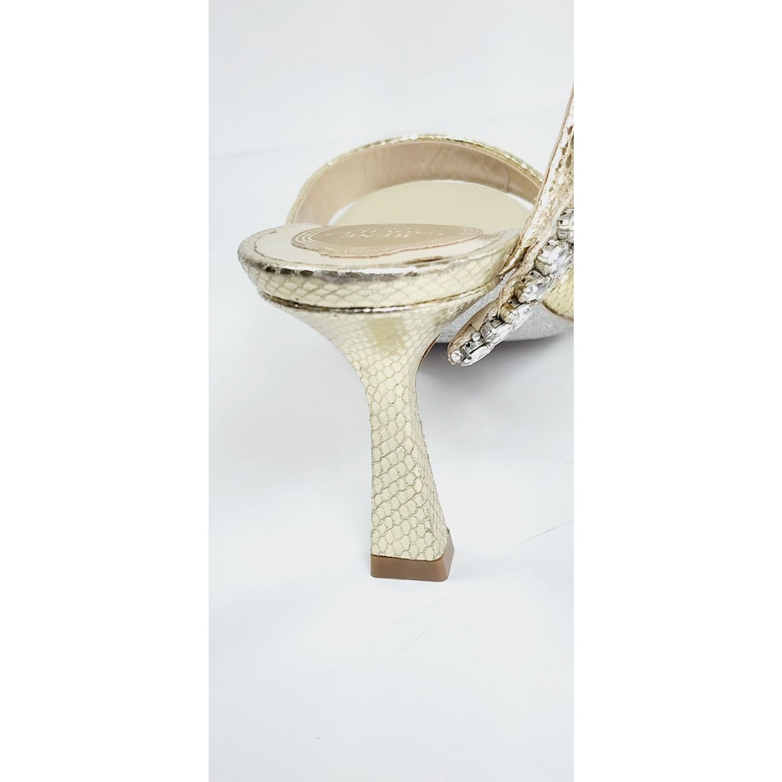 Rene Caovilla $1268 RENE CAOVILLA Leather Sandals US7 UK4EU37 Snake Design Size US 7 / IT 37 - 18 Thumbnail