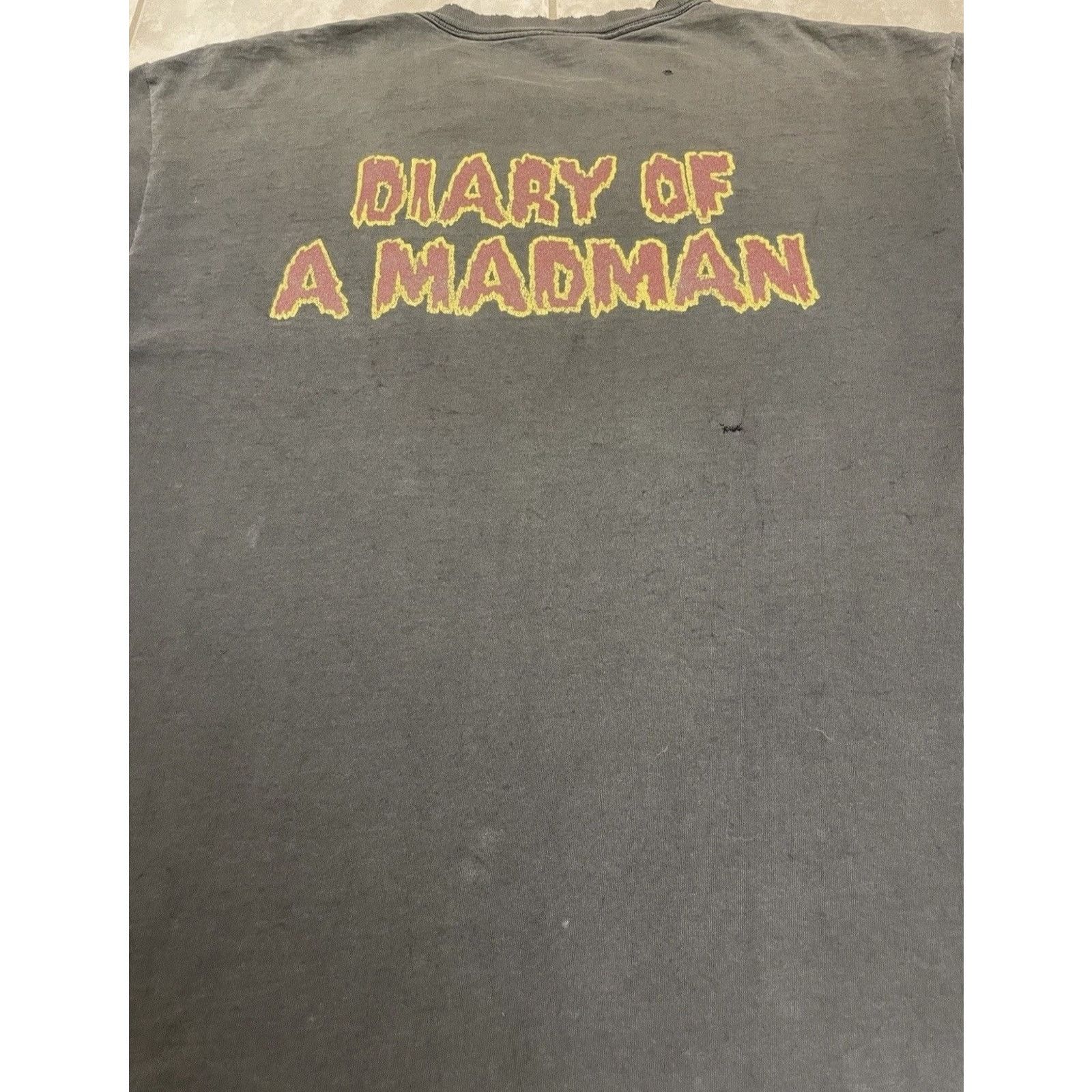Other Vintage 90’s Ozzy Osbourne Diary Of A Madman Sz XL Thrashed Size US XL / EU 56 / 4 - 17 Thumbnail