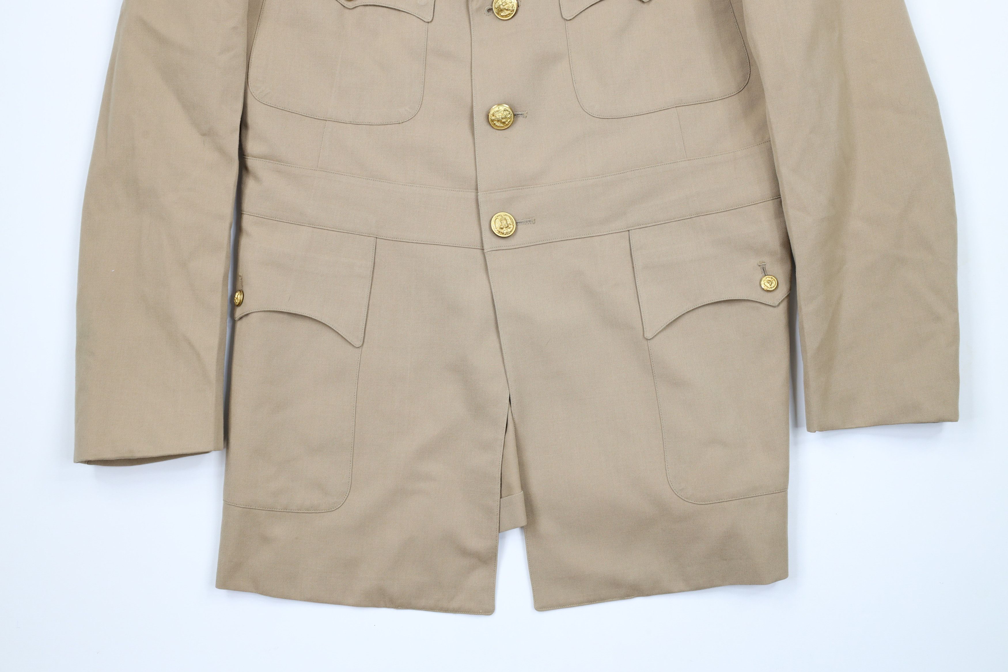 Sears × Vintage Vintage 50s 60s Korean War Sears Wool Military Uniform Suit Size 42R - 7 Thumbnail