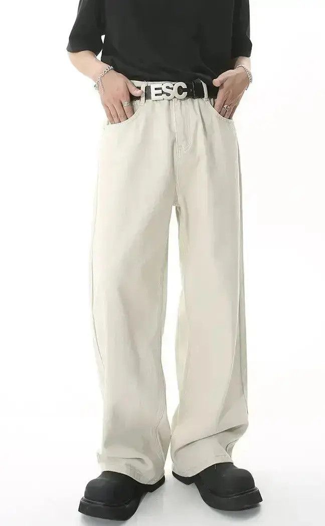 Japanese Brand Classic Straight Loose Streetwear Jeans Pants Size US 30 / EU 46 - 1 Thumbnail