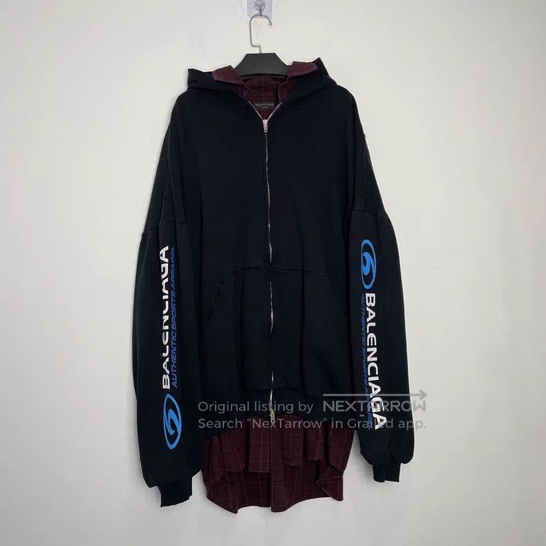 Balenciaga Balenciaga Shirt and Hoodie Combo Size US L / EU 52-54 / 3 - 1 Thumbnail
